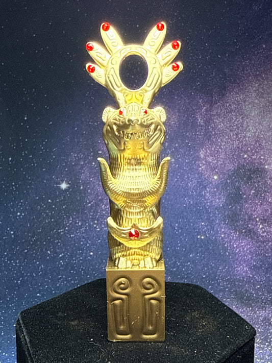 Egyptian Mongoose: Chrome Gold Red