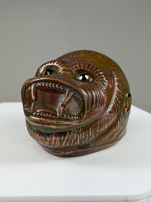 Ape Head: Copper Plated Weather