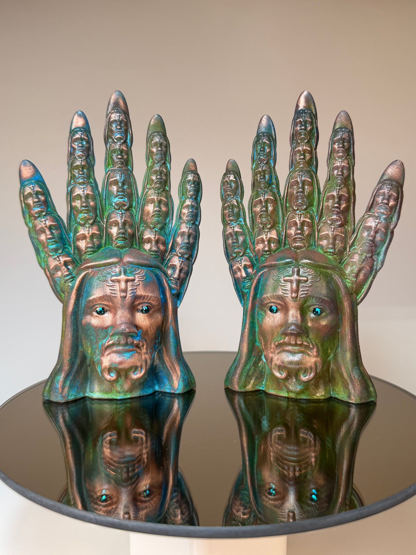 Jesus Christ Claws: Copper Plated Larger