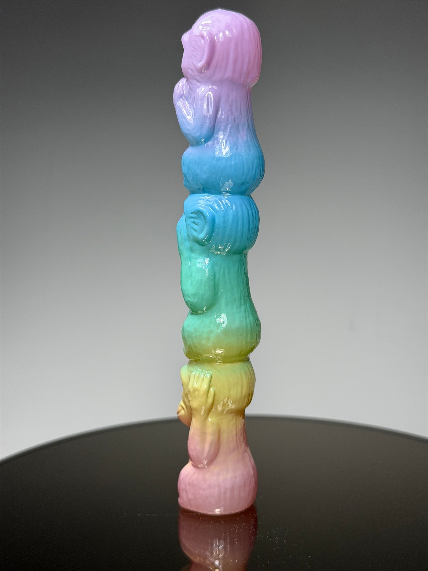 No Evil: Pastel Rainbow Stack