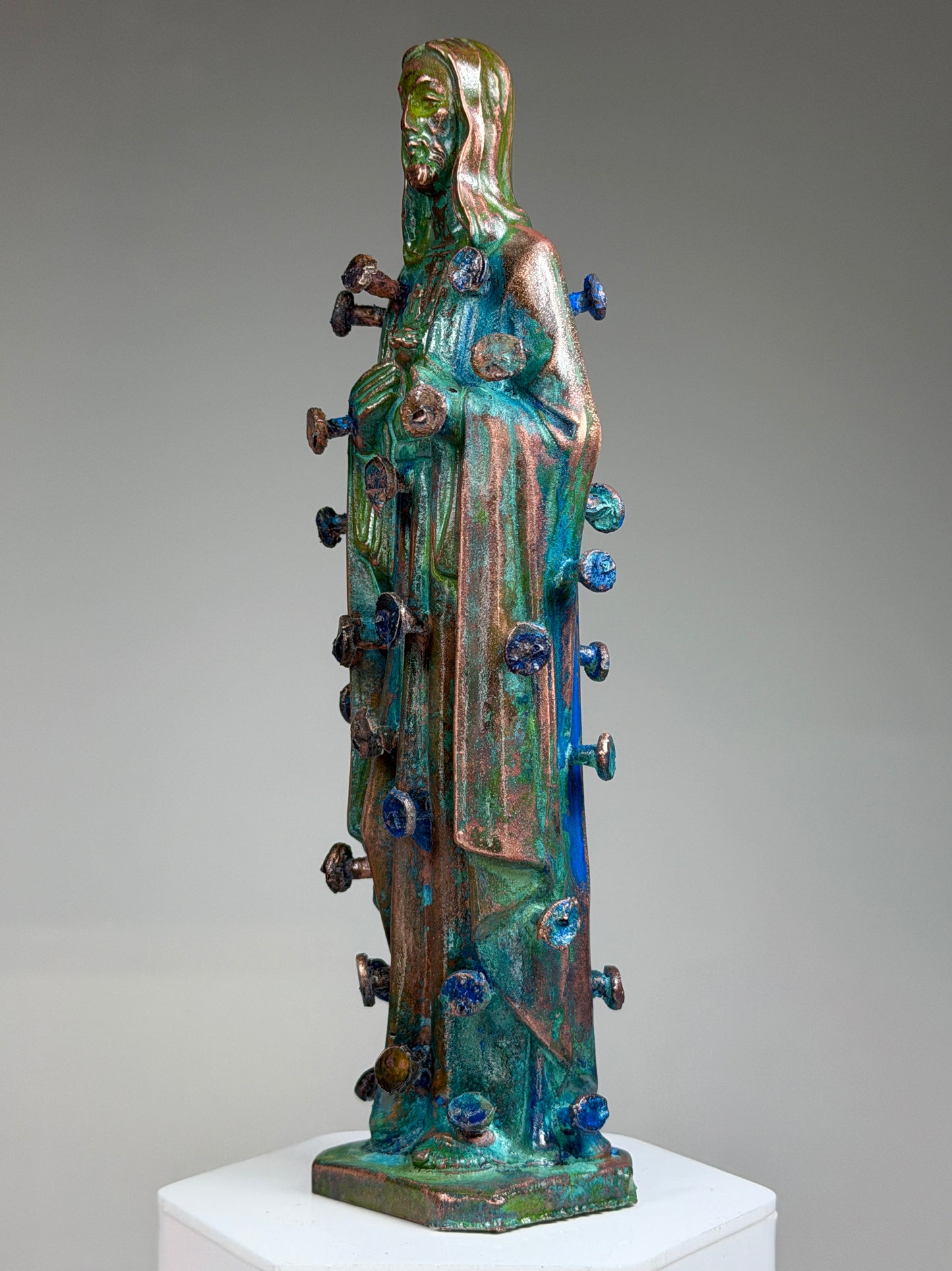 Modern Jesus: Copper Plated and Nailed