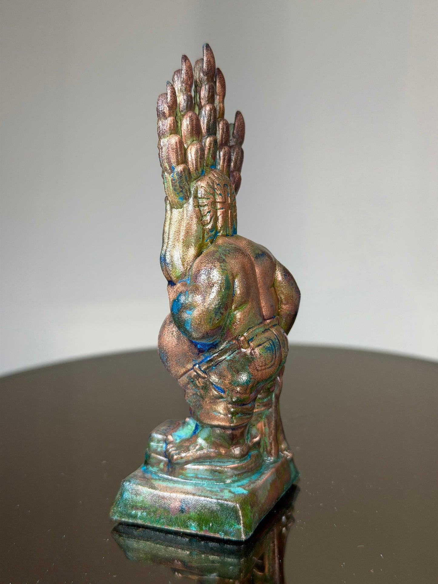 Jesus Checks the Scales: Copper Plated Chubby