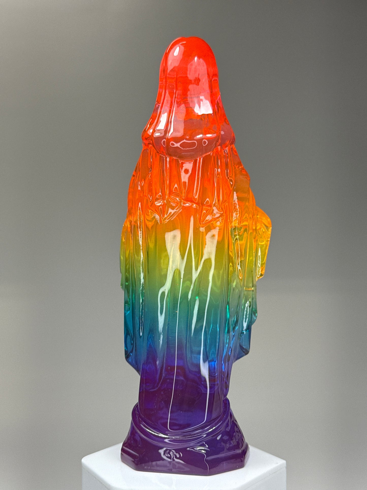 Jesus Head Mary: Transparent Rainbow