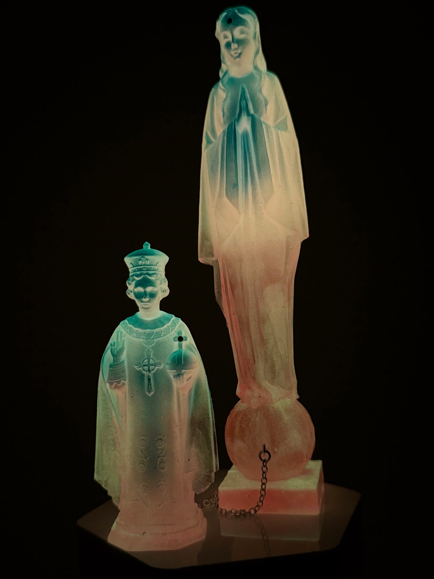 The Infant and the Mother: Pink Glow in the Dark