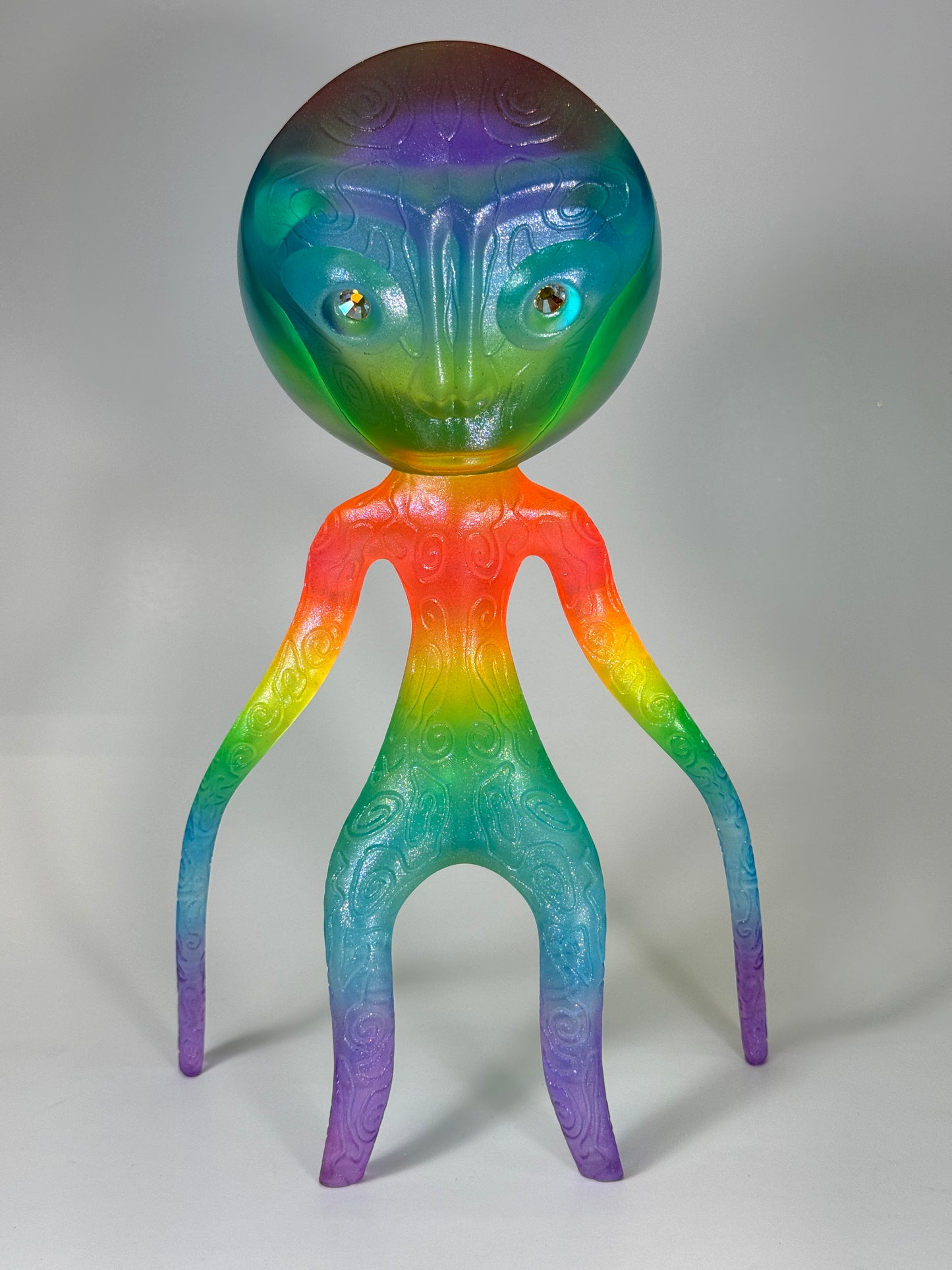 Deep Space Creeper: XXL Translucent Gold Rainbow