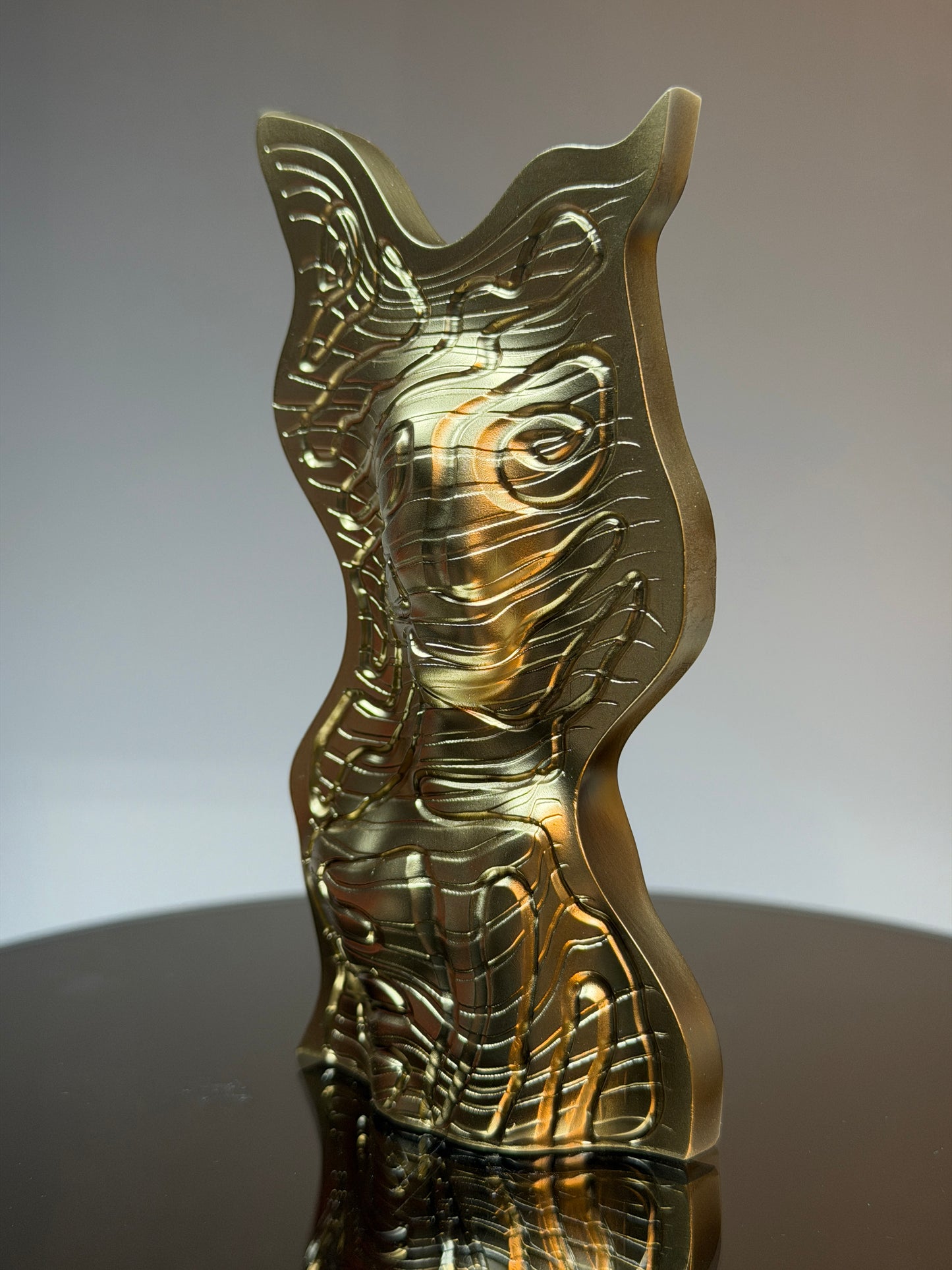 Hard Edge Soft (Portrait): Gold