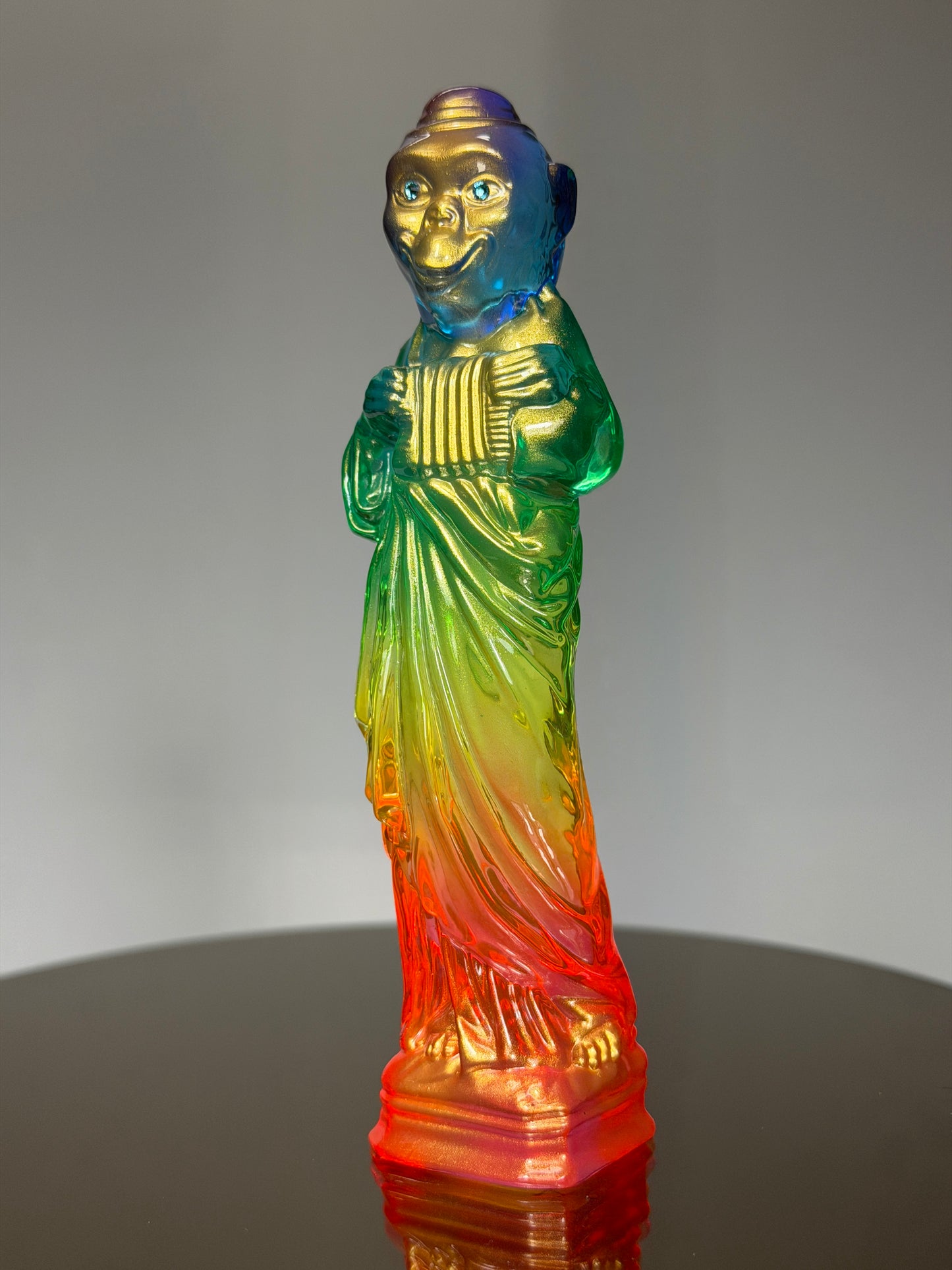 Accordion Monkey Goes to Heaven: Transparent Rainbow