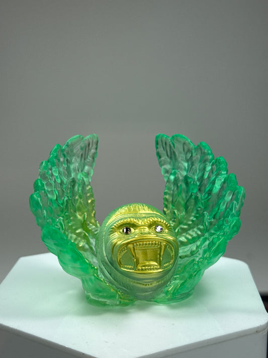 Cherub Ape: Green and Gold