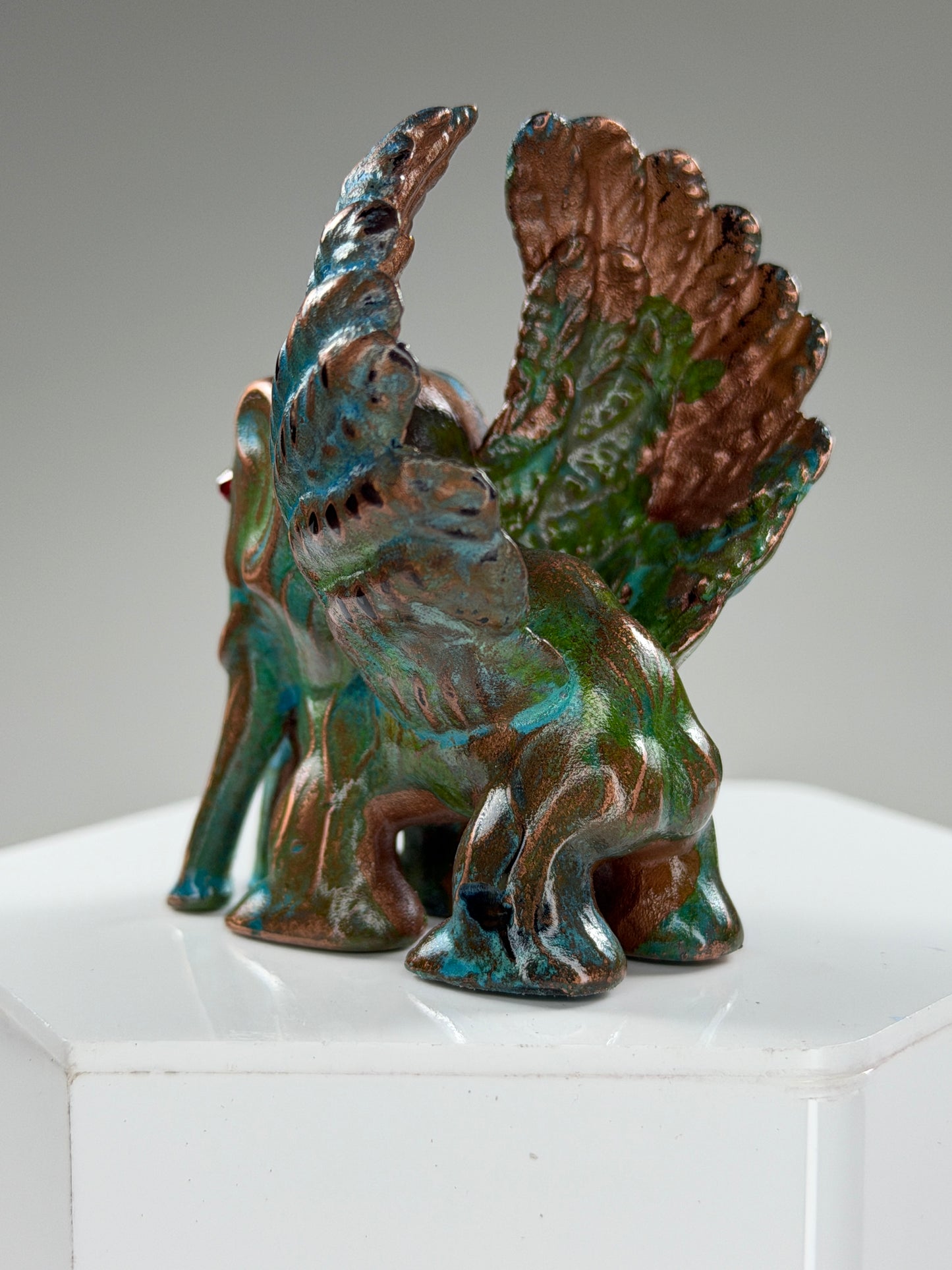 Winged Elephant of the New Day: Copper Plated
