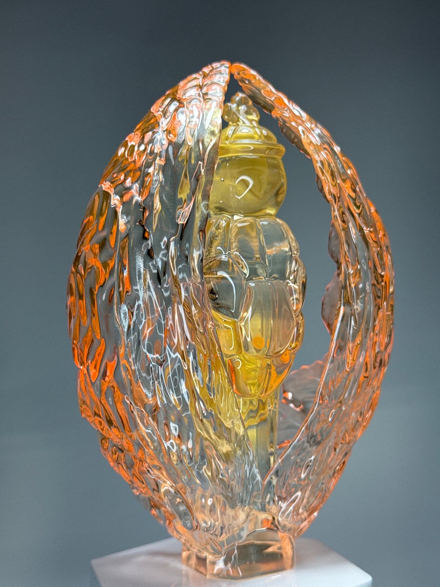 Turtle at the End of Days: Orange/Gold/Clear