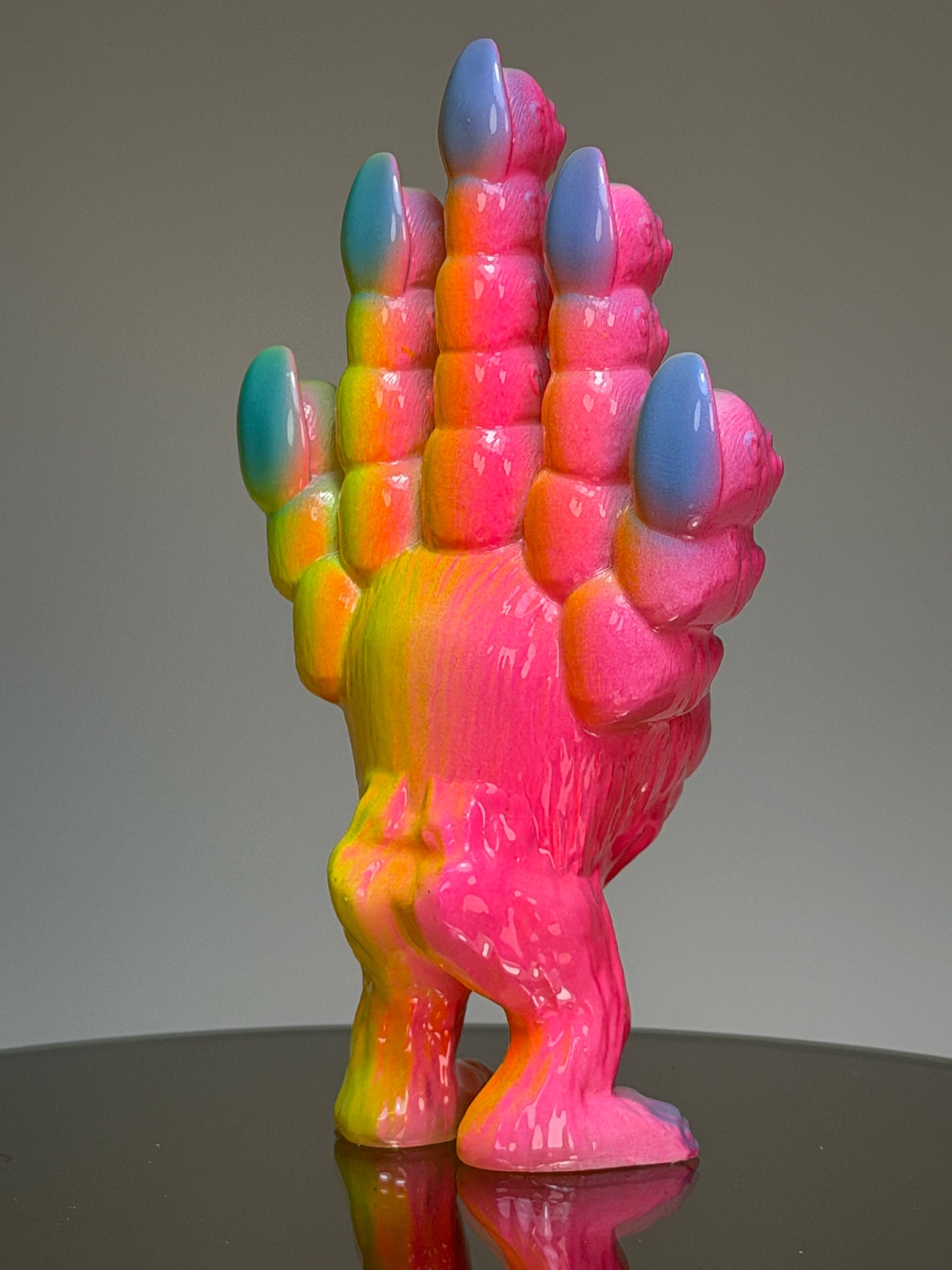 Ape Claw Hopper: Neon Warm