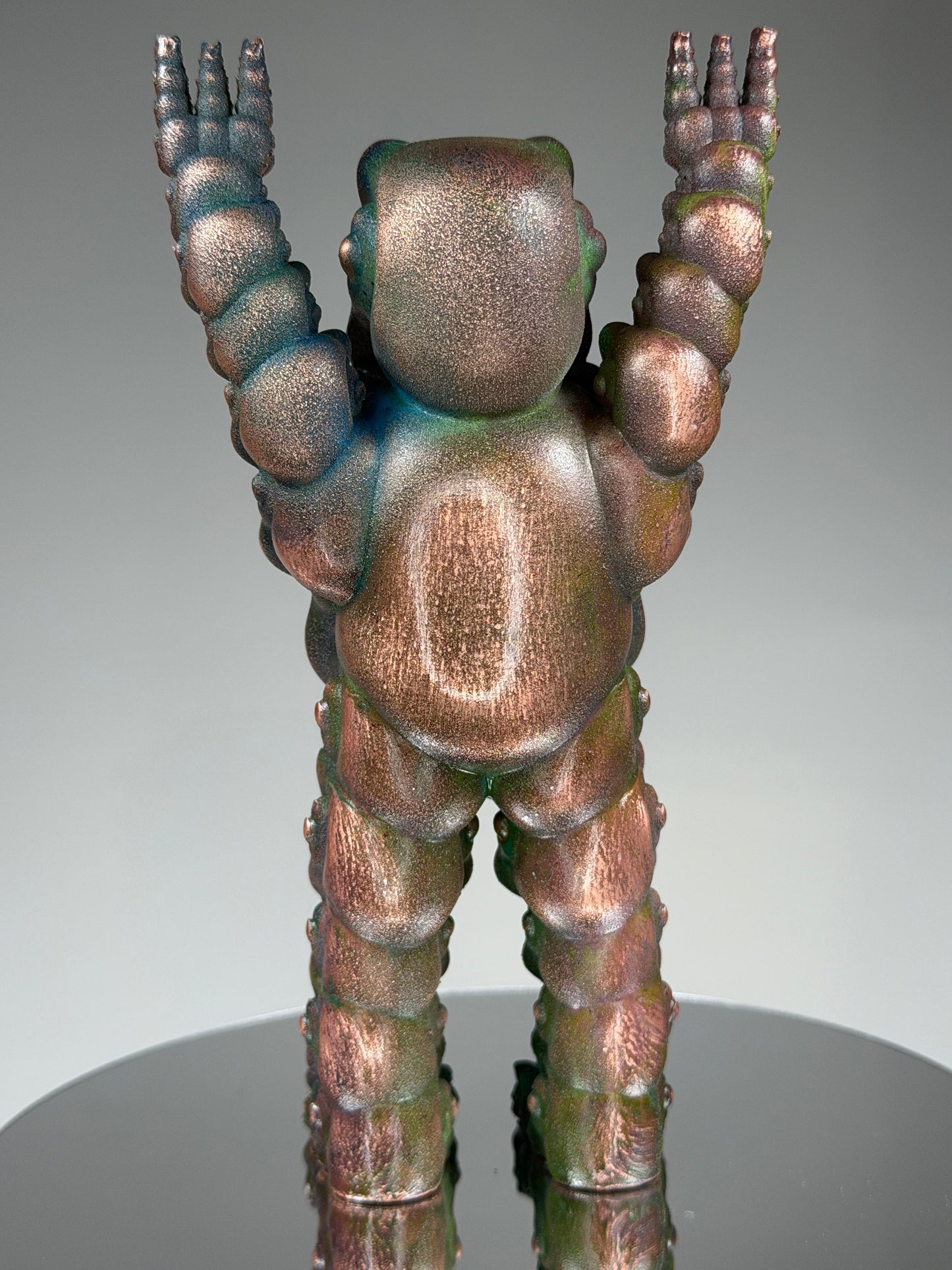 Mecha Head Ape: Copper Plated Destruction