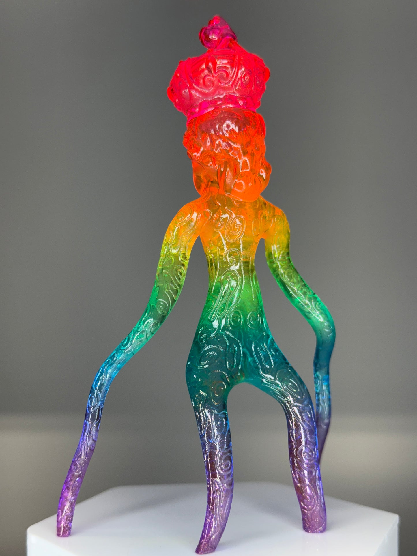 Faith Creeper: Transparent Gold Rainbow