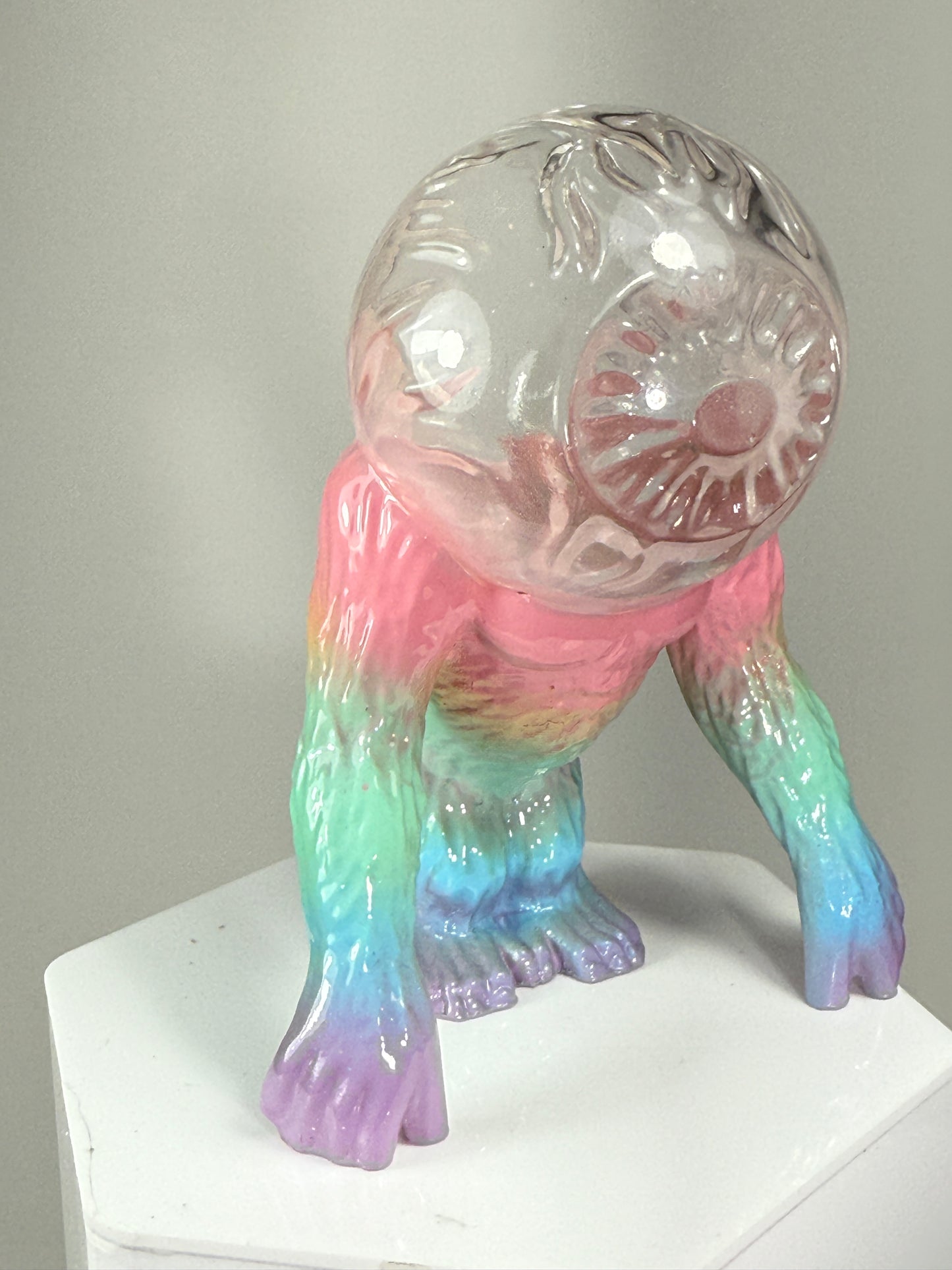 World Famous Deep Space Eyeball Ape: Pastel Rainbow
