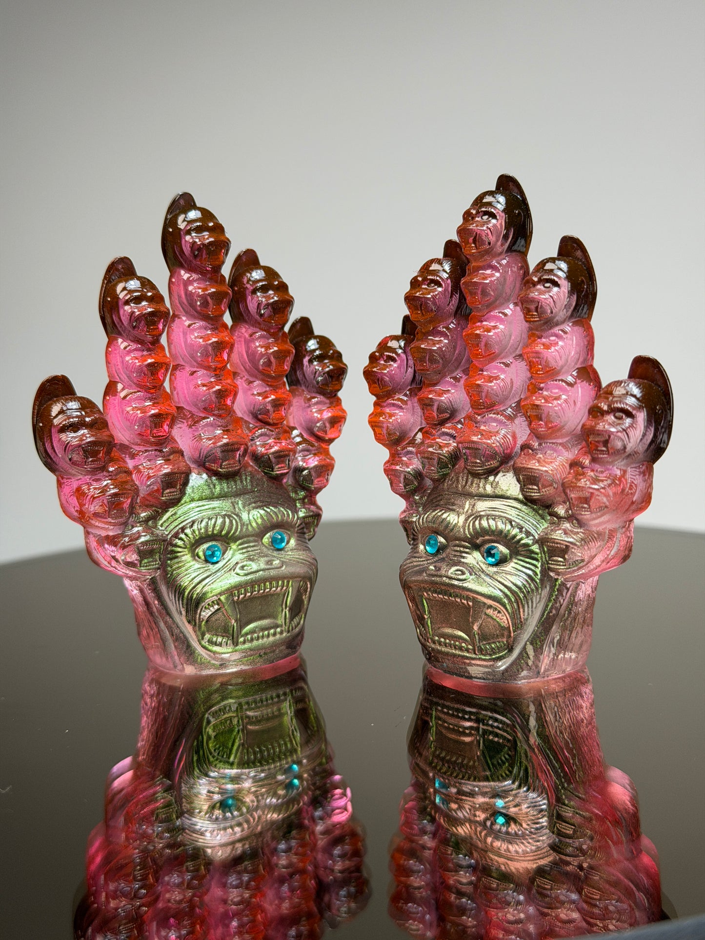 Ape Head Claws: Red (small set)