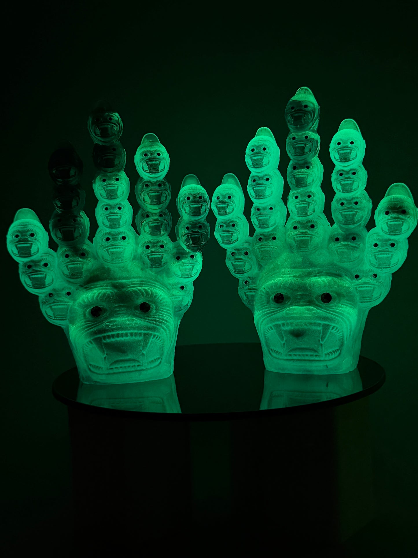 Ape Head Claw: Blue Glow