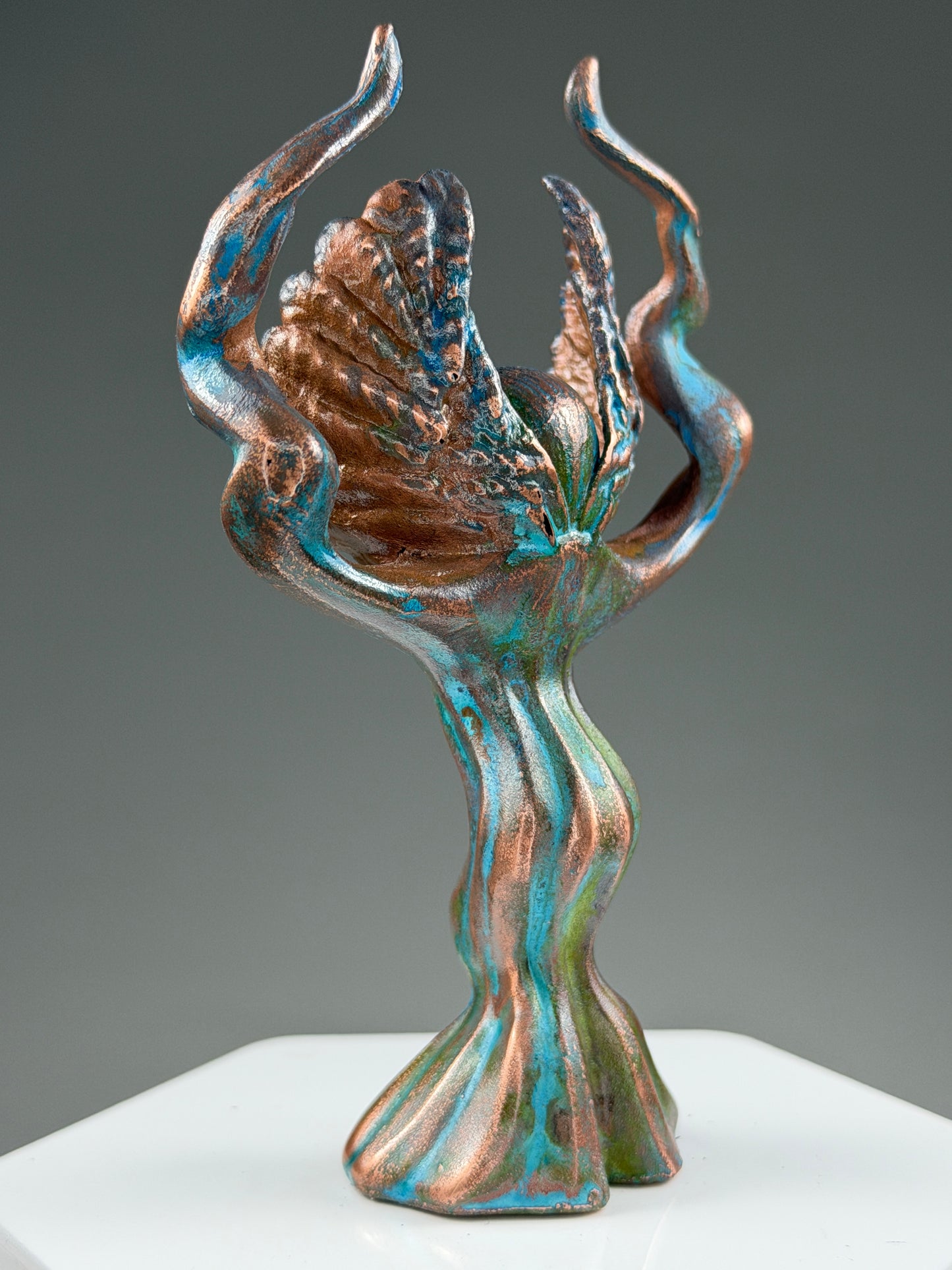 Adult Cherub Ape: Copper Plated Complications