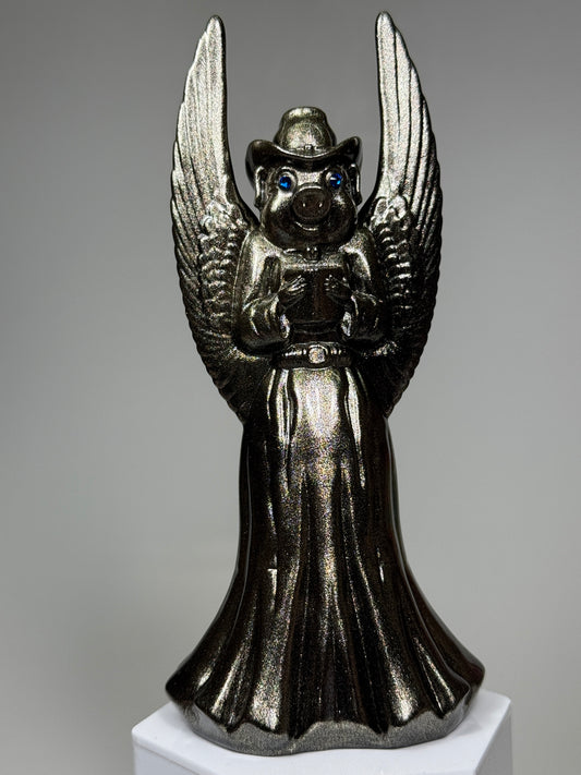 Deputy Pig Goes to Heaven: Dark Chrome Metal Flake