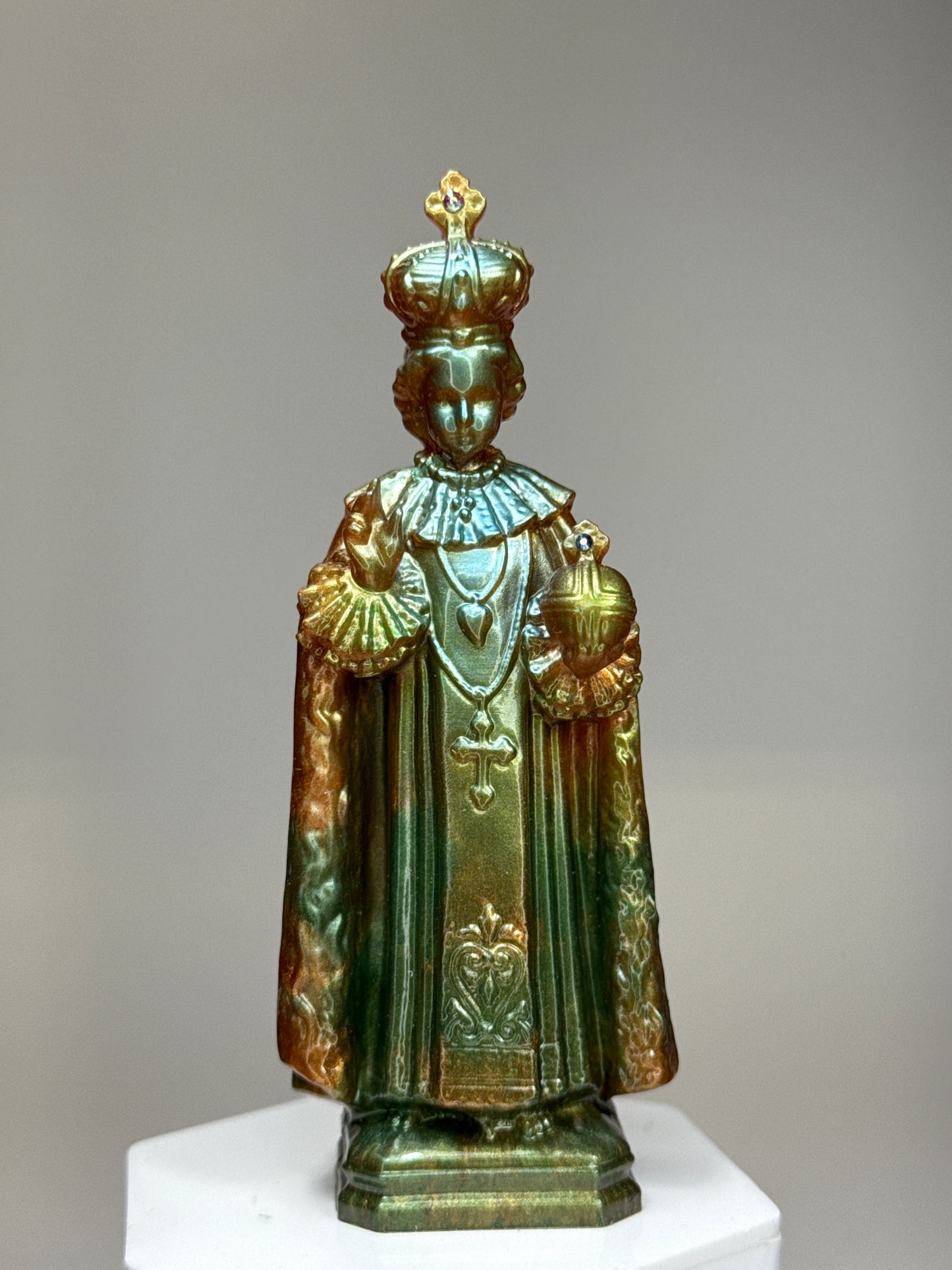 Infant Jesus Of Prague 2.0: Green/Copper