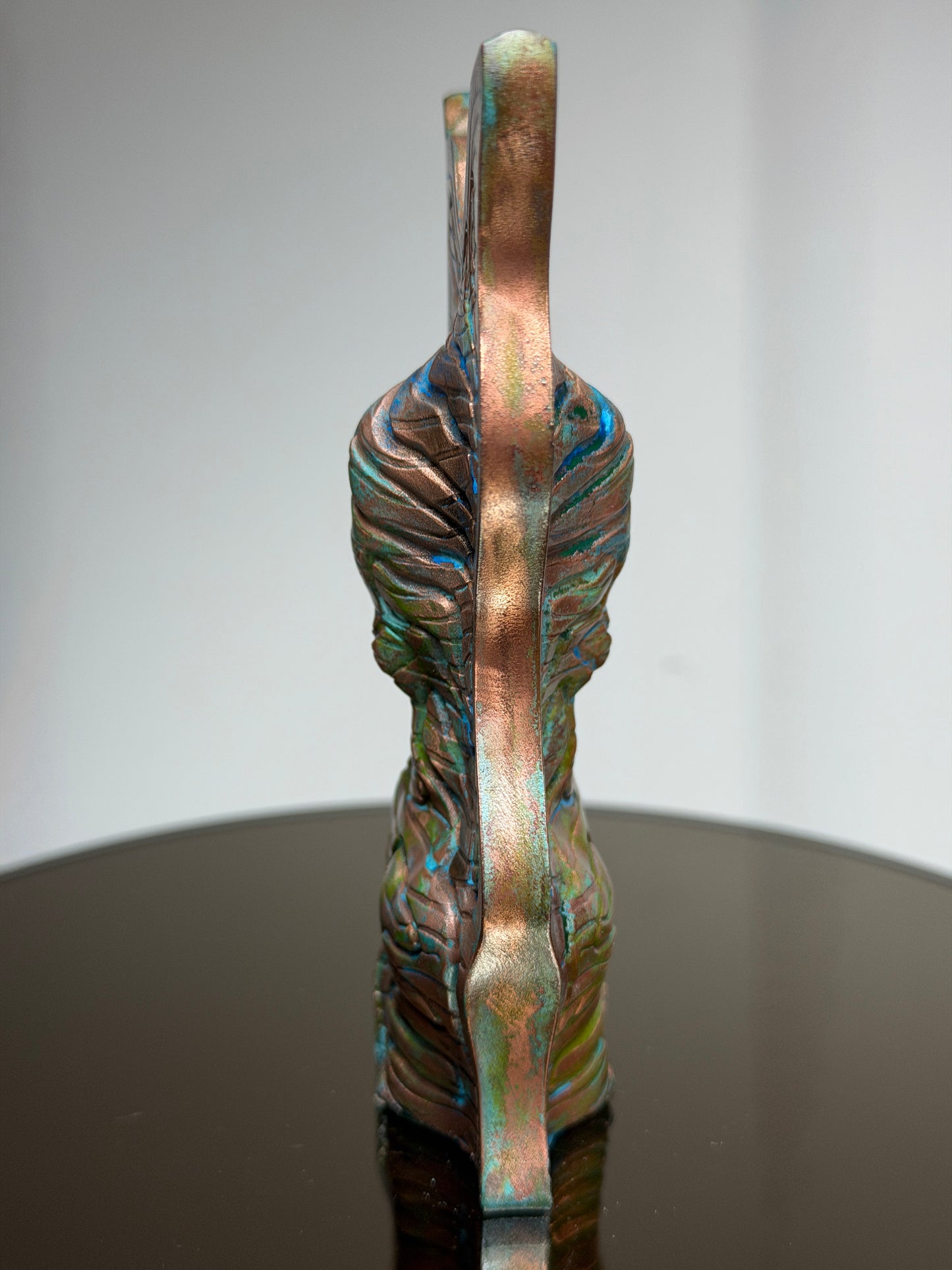 Hard Edge Soft (Portrait): Copper Plated Accord