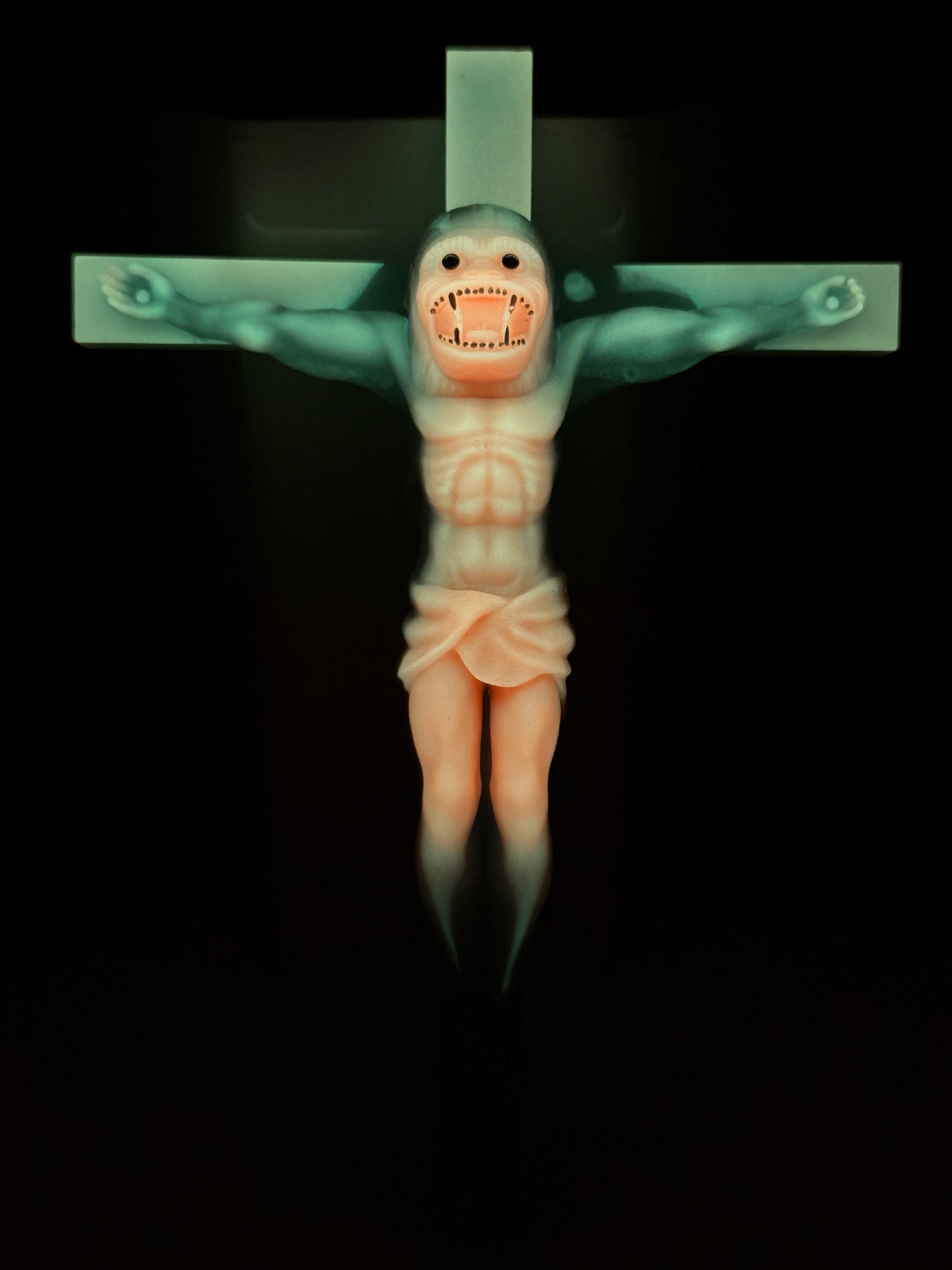 Christ on the Cross but he is an Ape, Magical Toy: Pitstop on the Way to Eternity