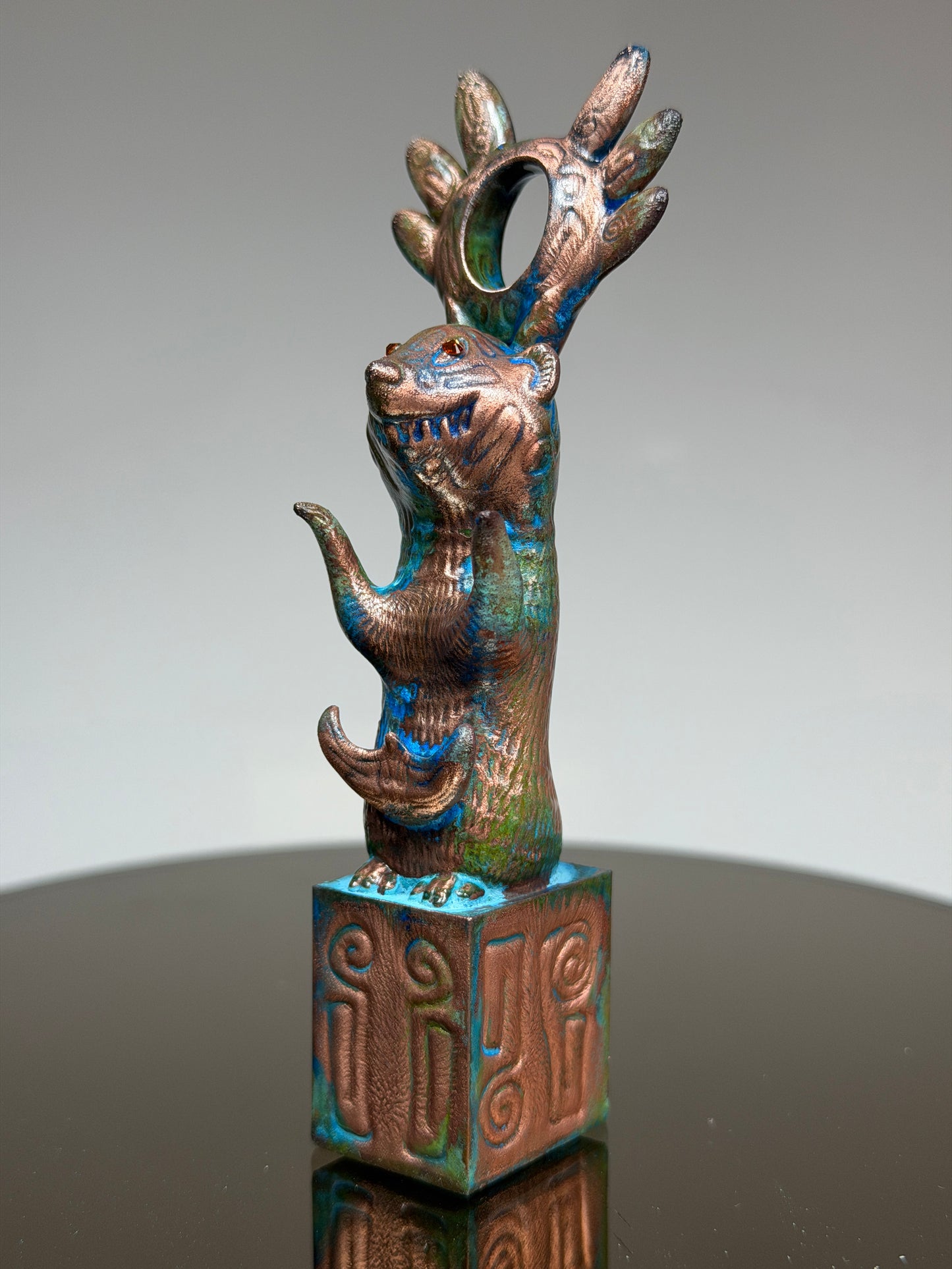 Egyptian Mongoose: Copper Plated Smart