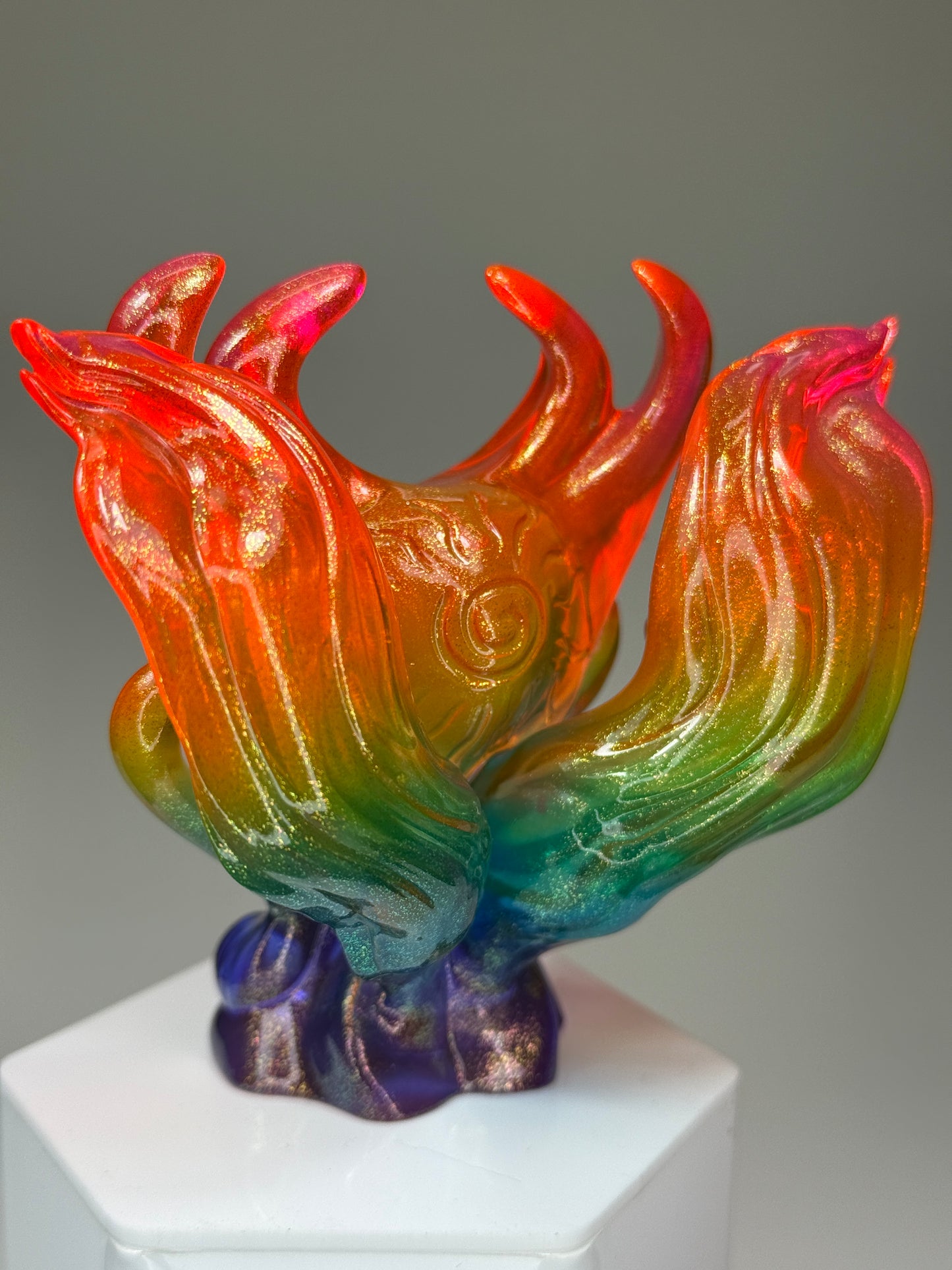 Angel, Fallen: Gold Transparent Rainbow