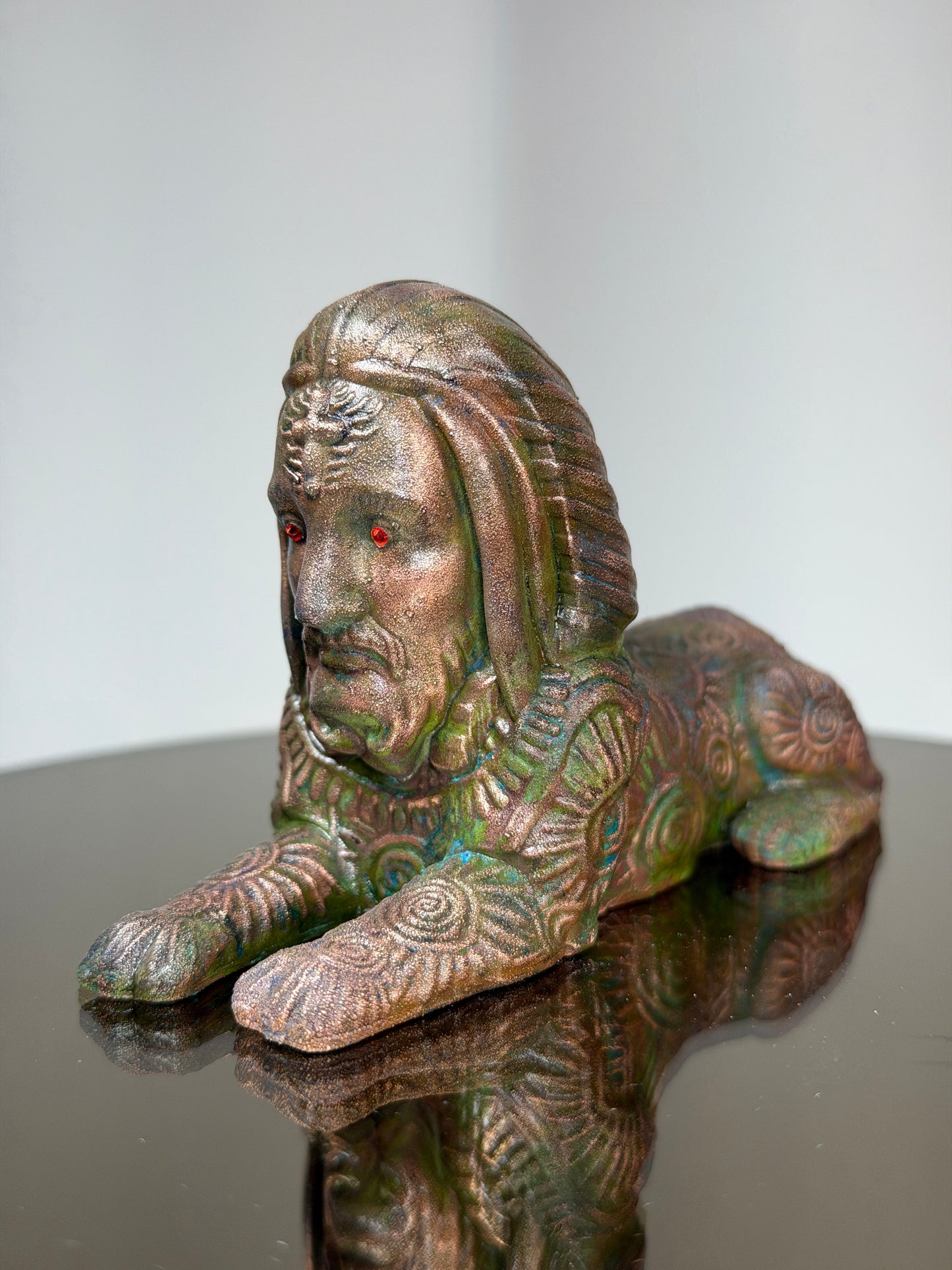 Sphinx Jesus: Copper Plated Prototype 1 (smaller)