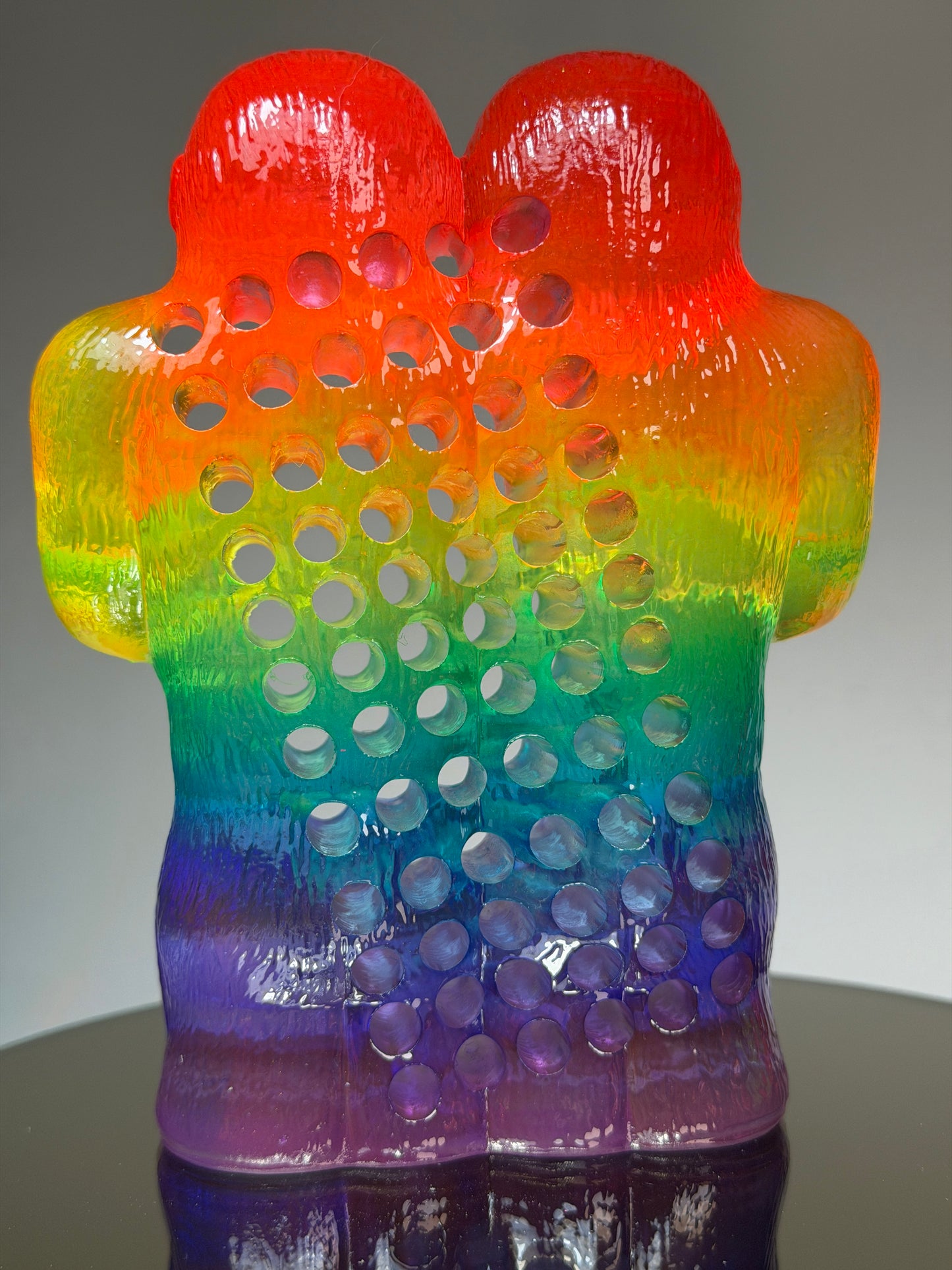 Perforated Ape Freak: Transparent Rainbow