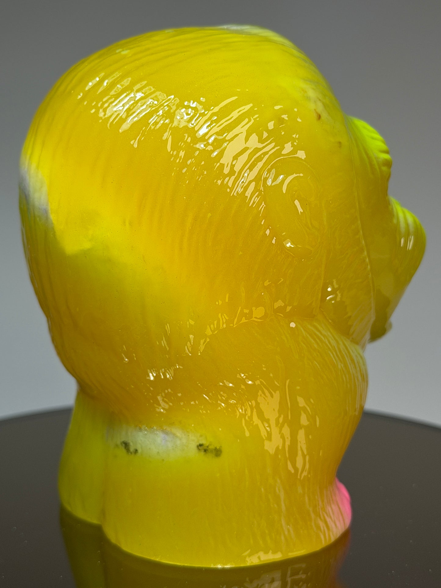 Stumpy Ape: Big Time Yellow Neon Glow
