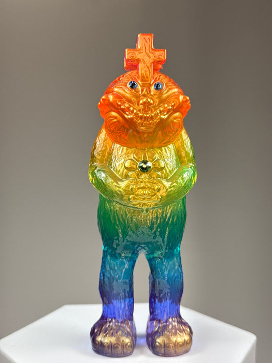 Geezus Freak: Transparent Rainbow and Gold