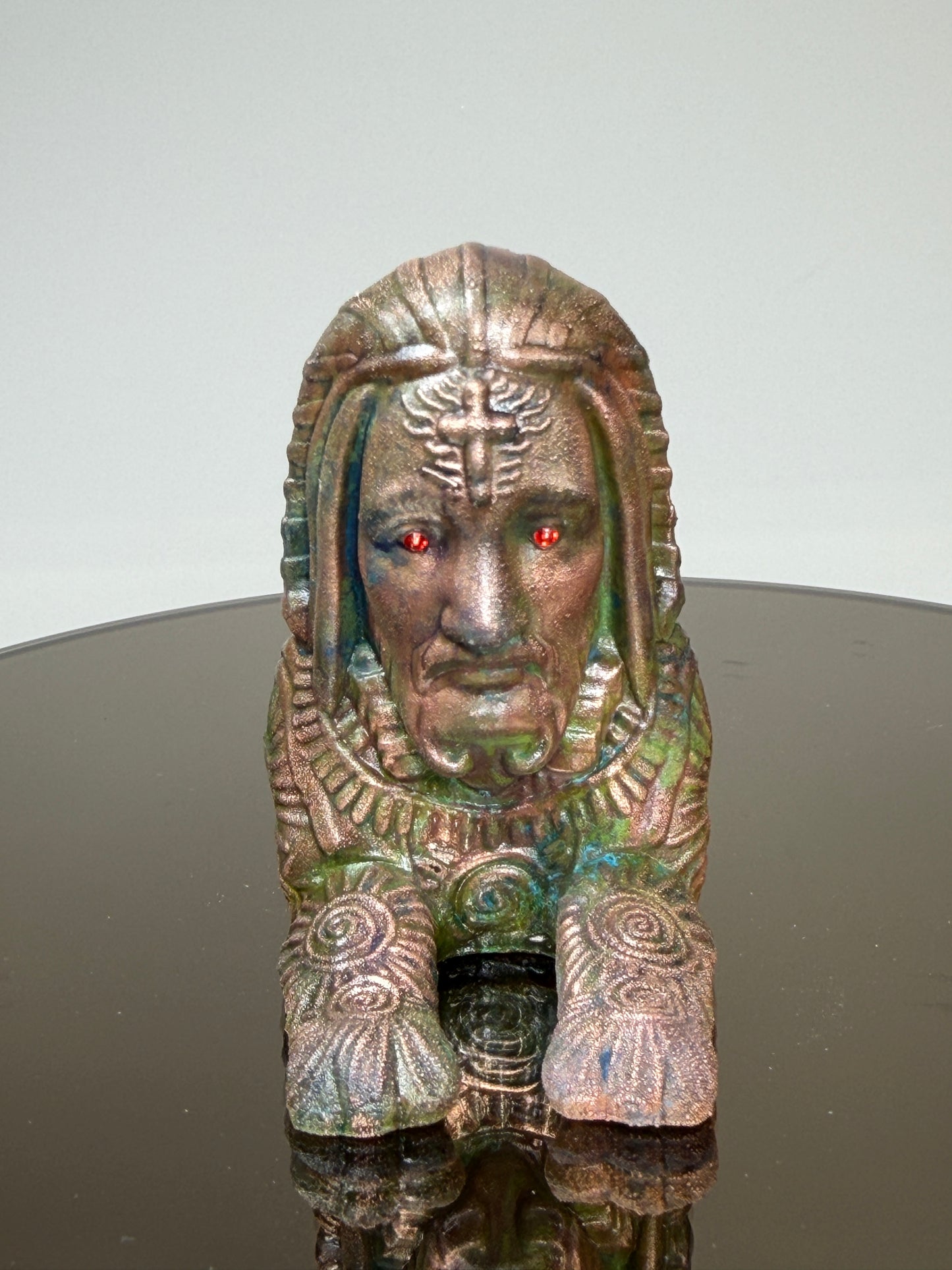 Sphinx Jesus: Copper Plated Prototype 1 (smaller)