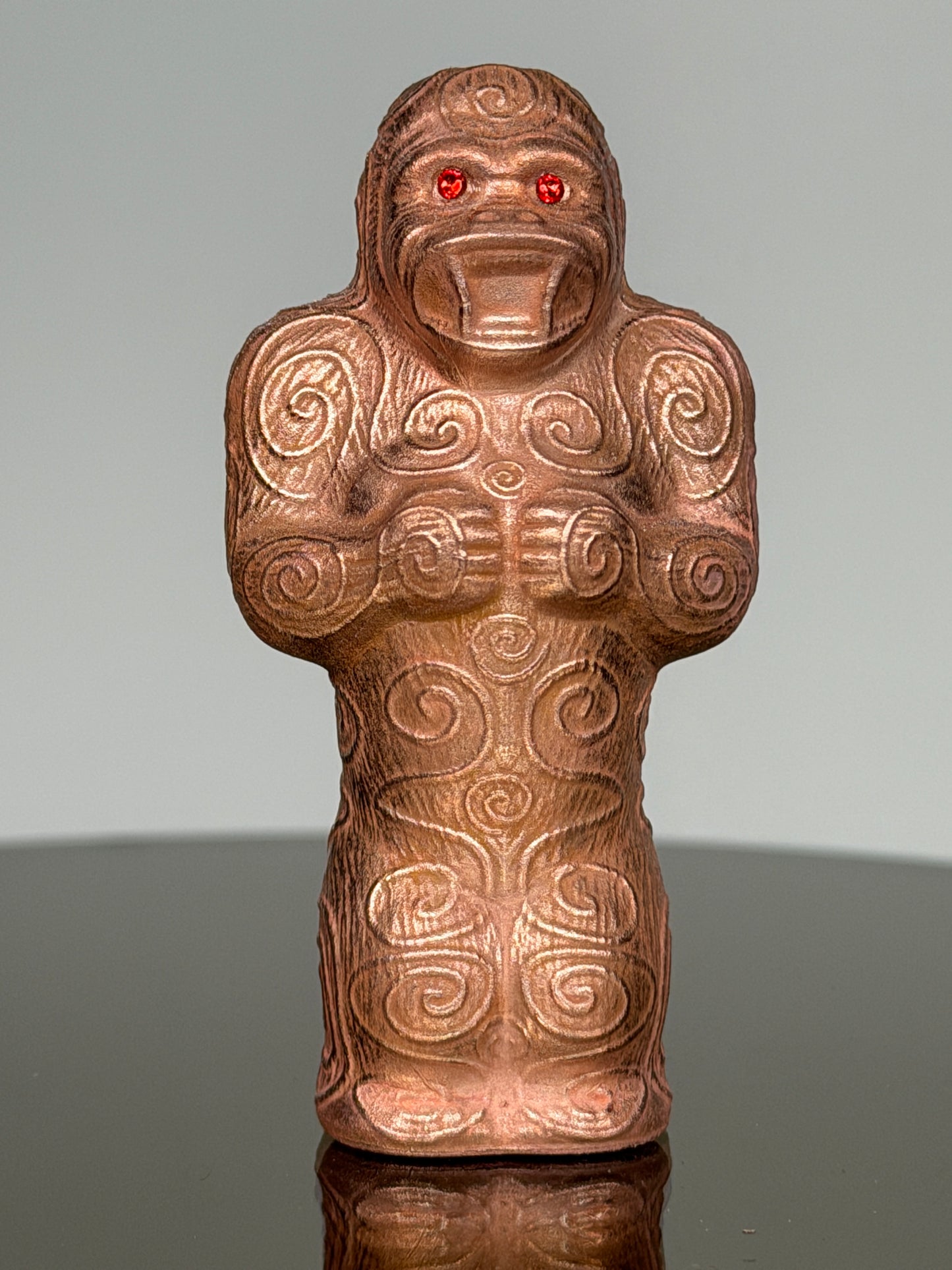 After Ape: Copper Plated Polished