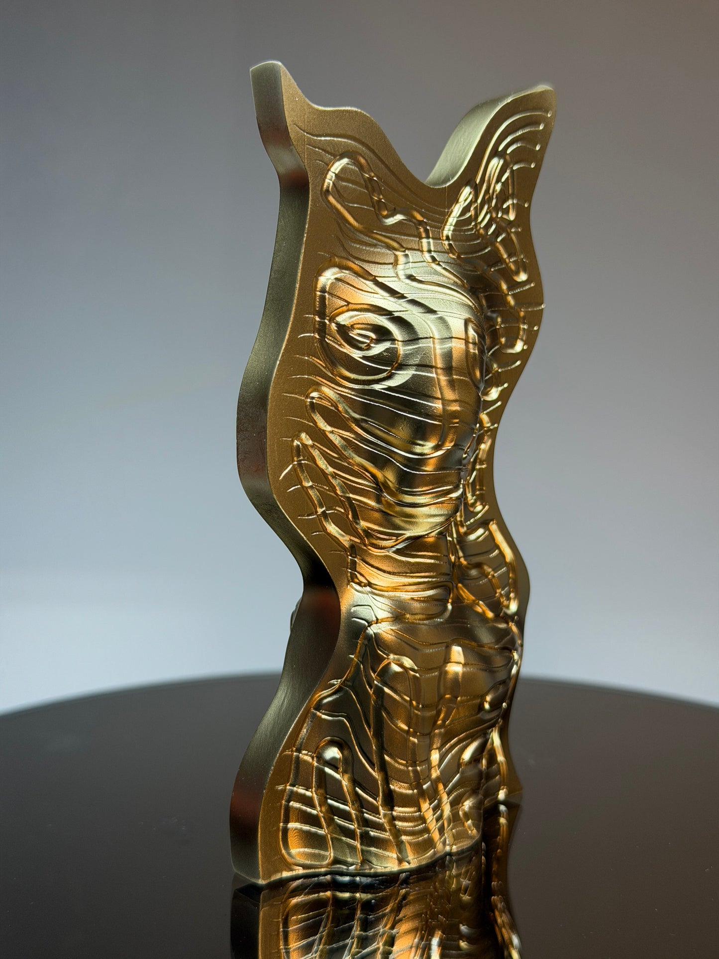Hard Edge Soft (Portrait): Gold