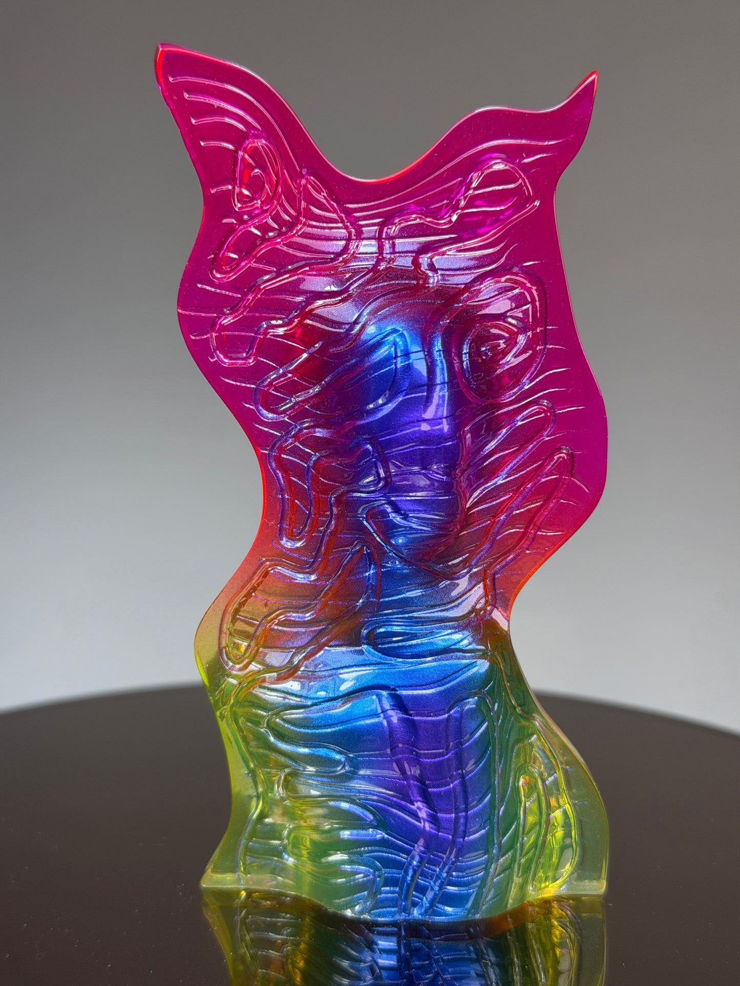 Hard Edge Soft (Portrait): Laser Phase