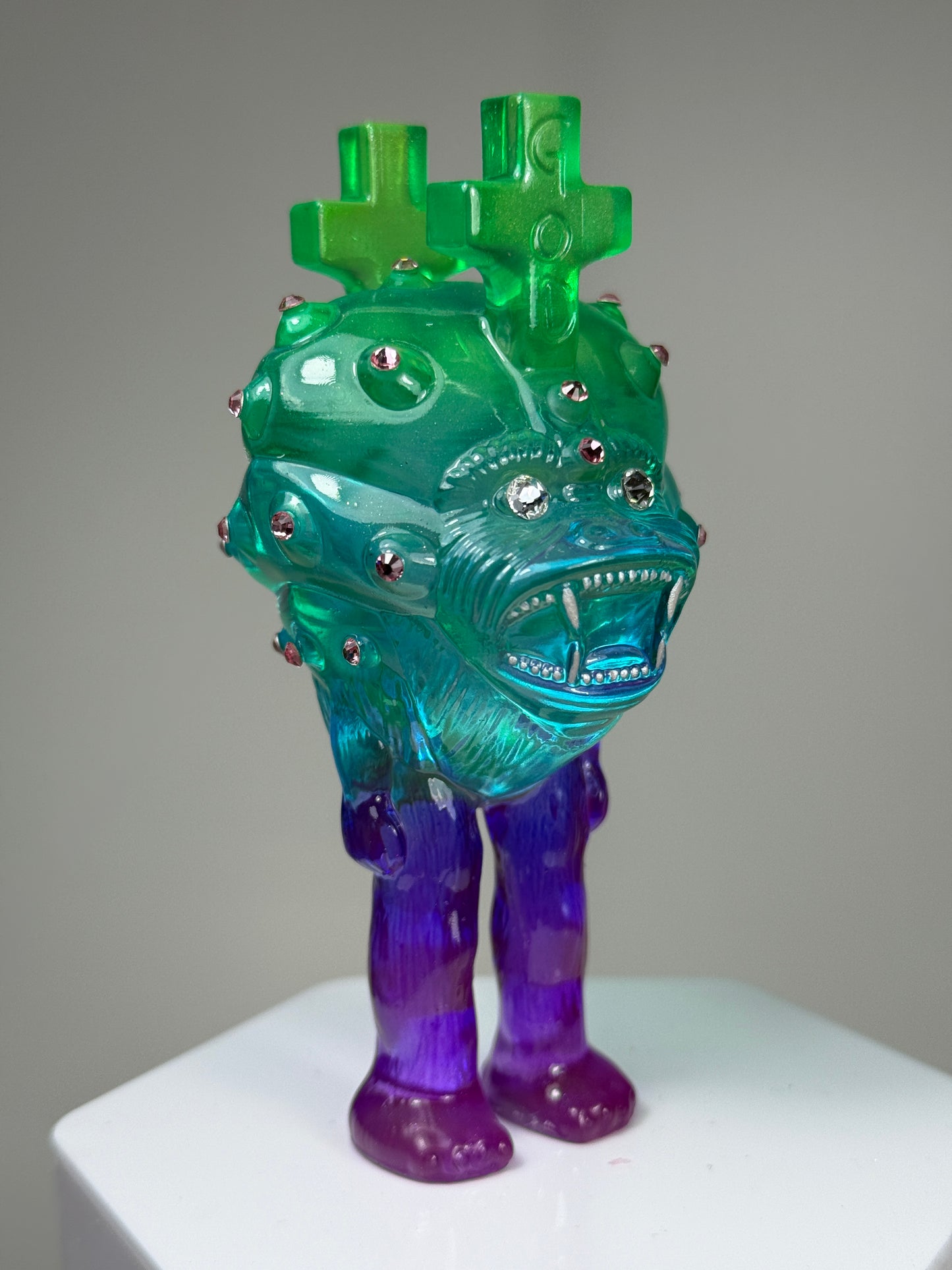 God Junior: Transparent Green/Purple