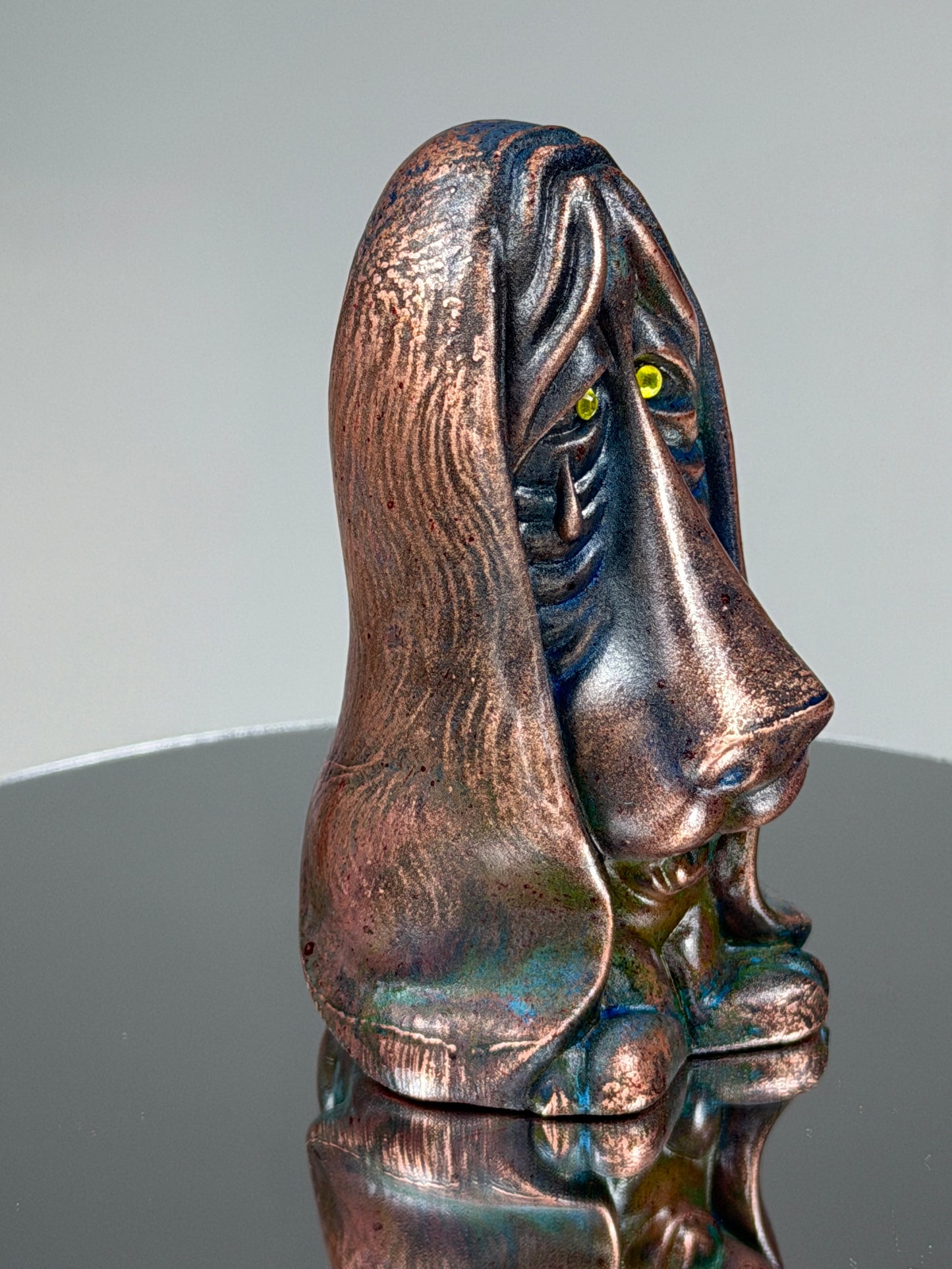 Sad Dog: Copper Plated Cry Baby