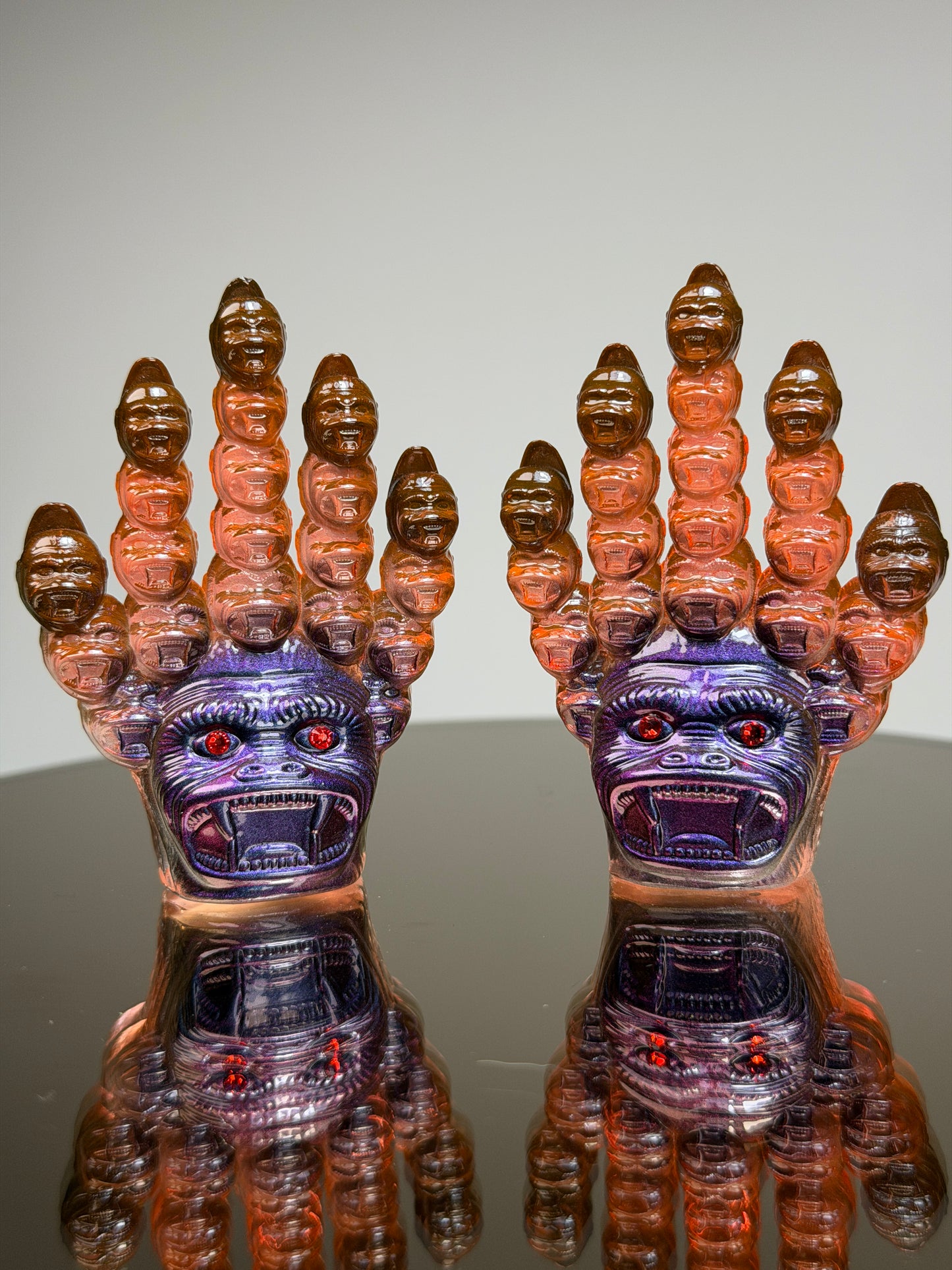 Ape Head Claws: Orange (small set)