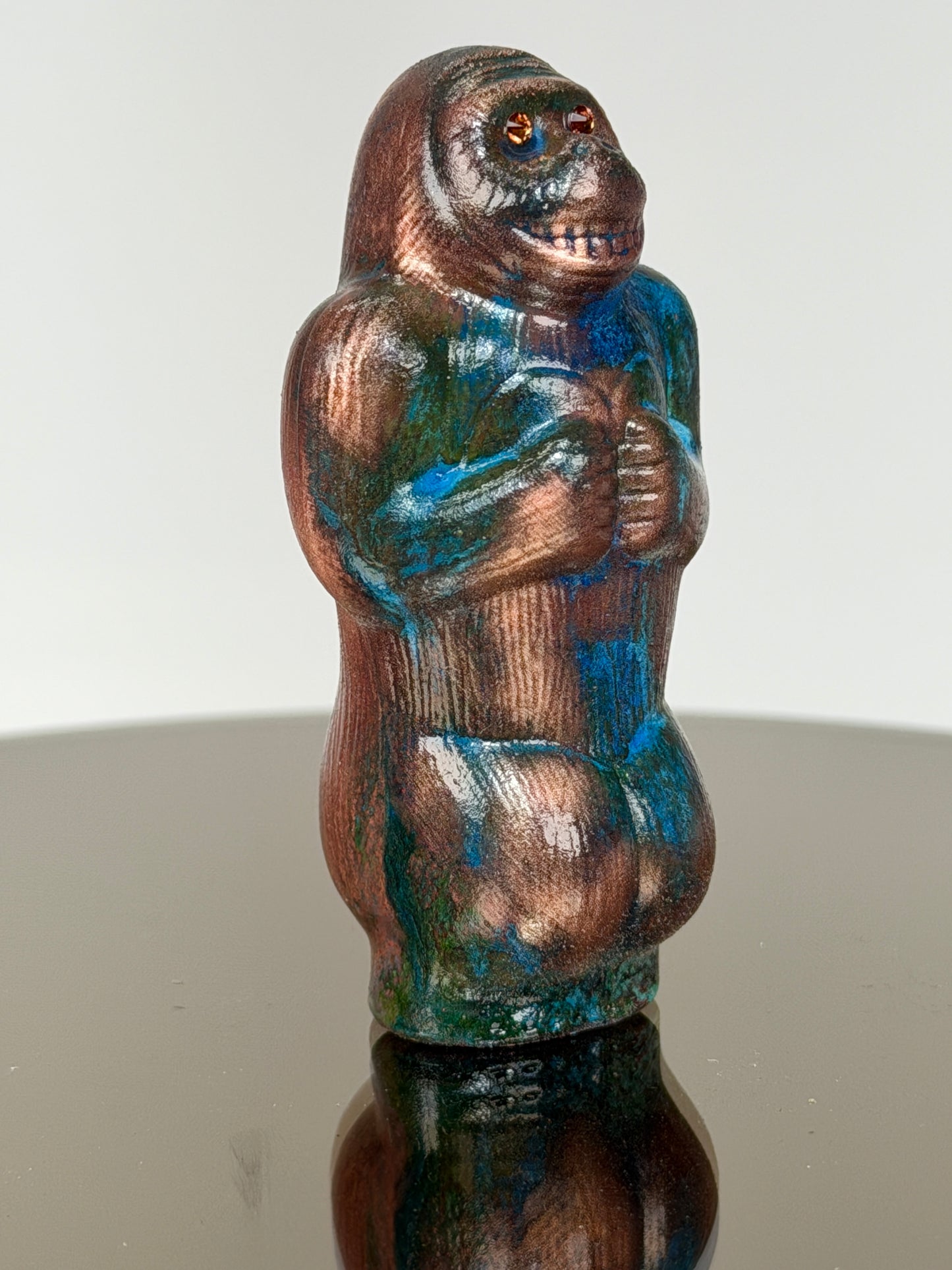 Happy Ape: Copper Plated Old