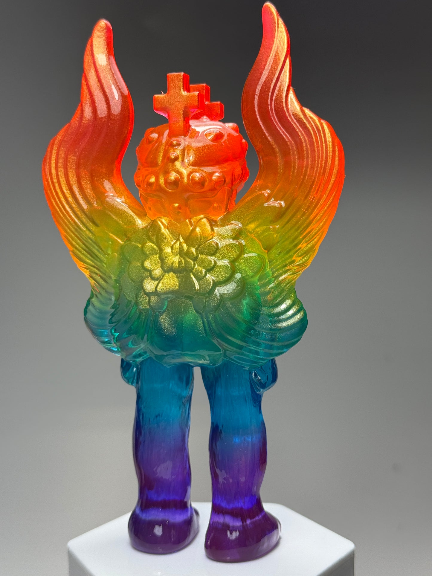 Shadow of God on Earth: Transparent Rainbow