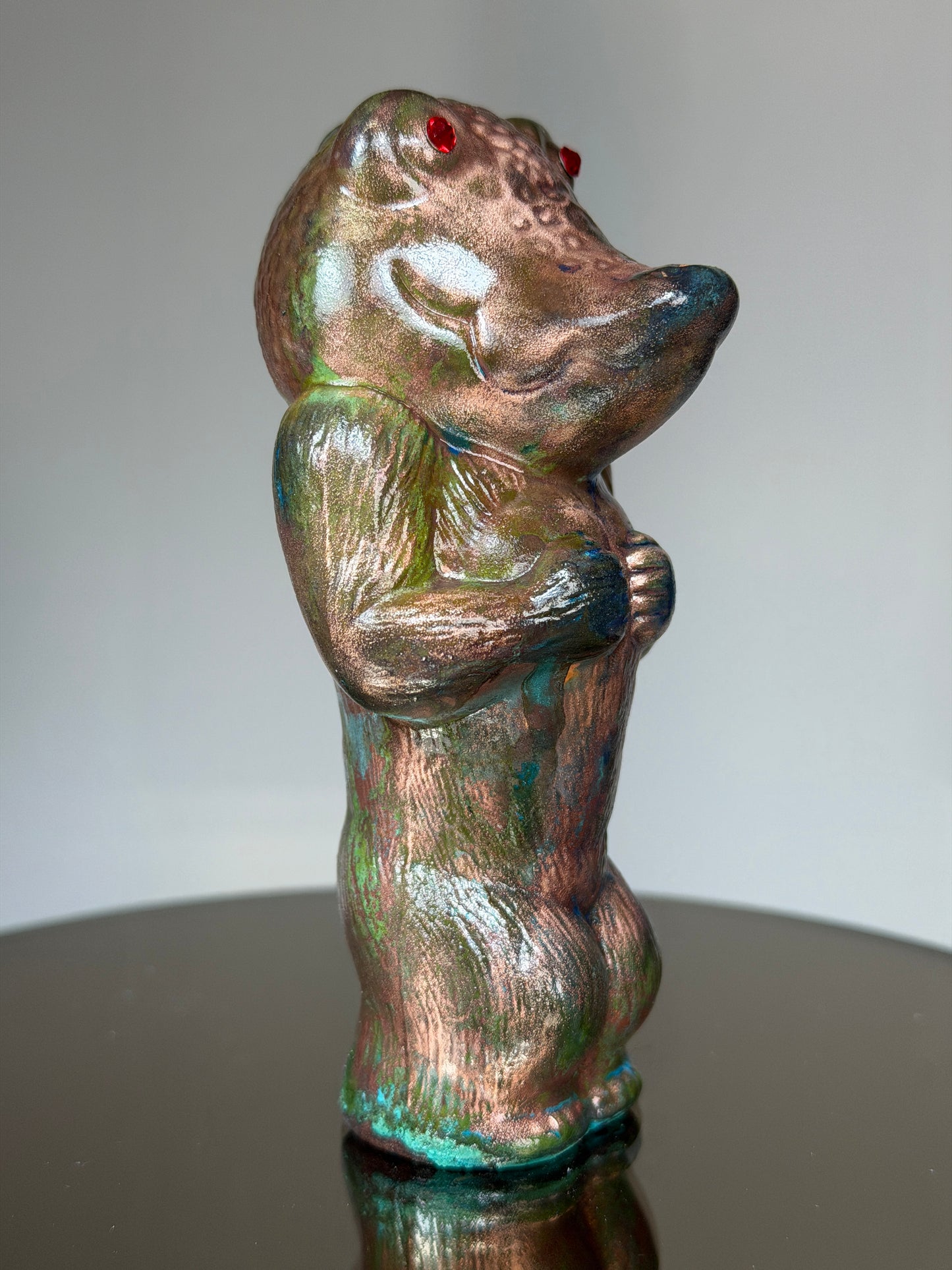 Crocodile Headed Ape: Copper Plated Creep