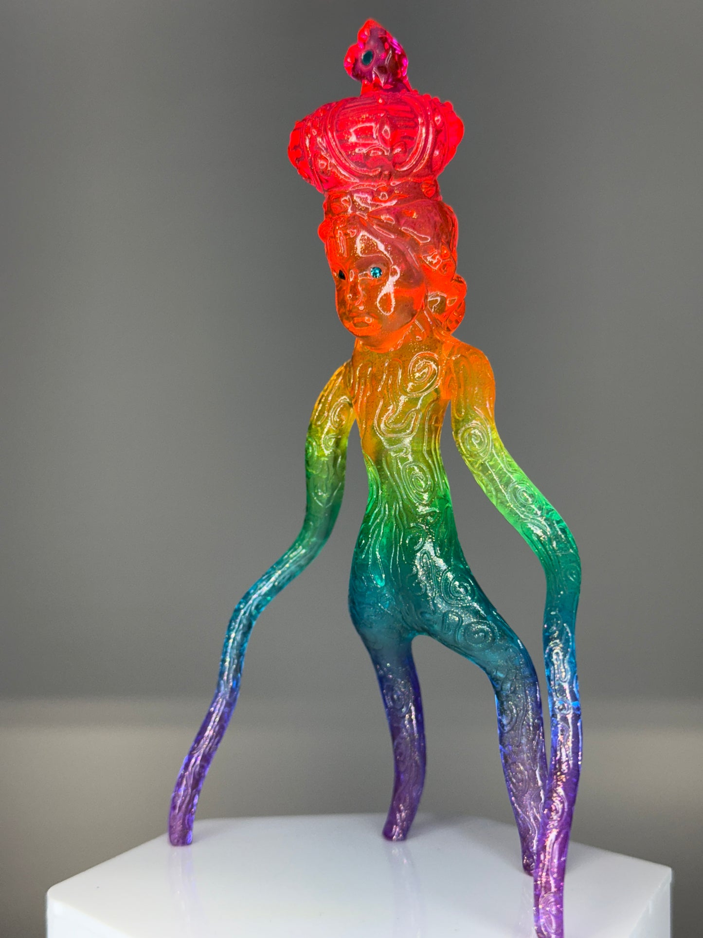 Faith Creeper: Transparent Gold Rainbow