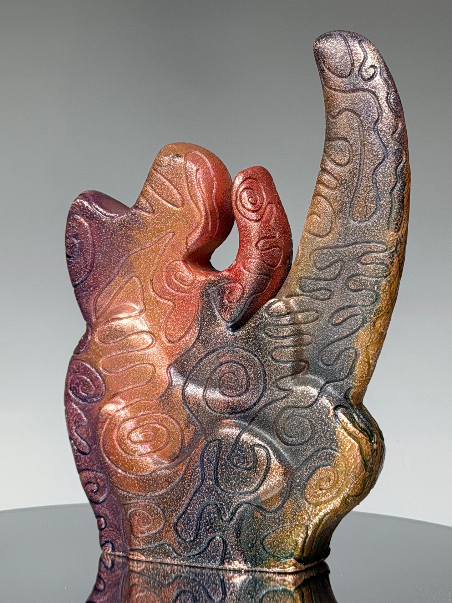 Still life Number 17: Copper Plated Color Stained