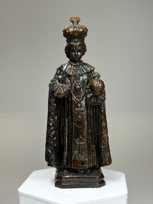 Infant Jesus Of Prague 2.0: Coldcast Iron, Rusted