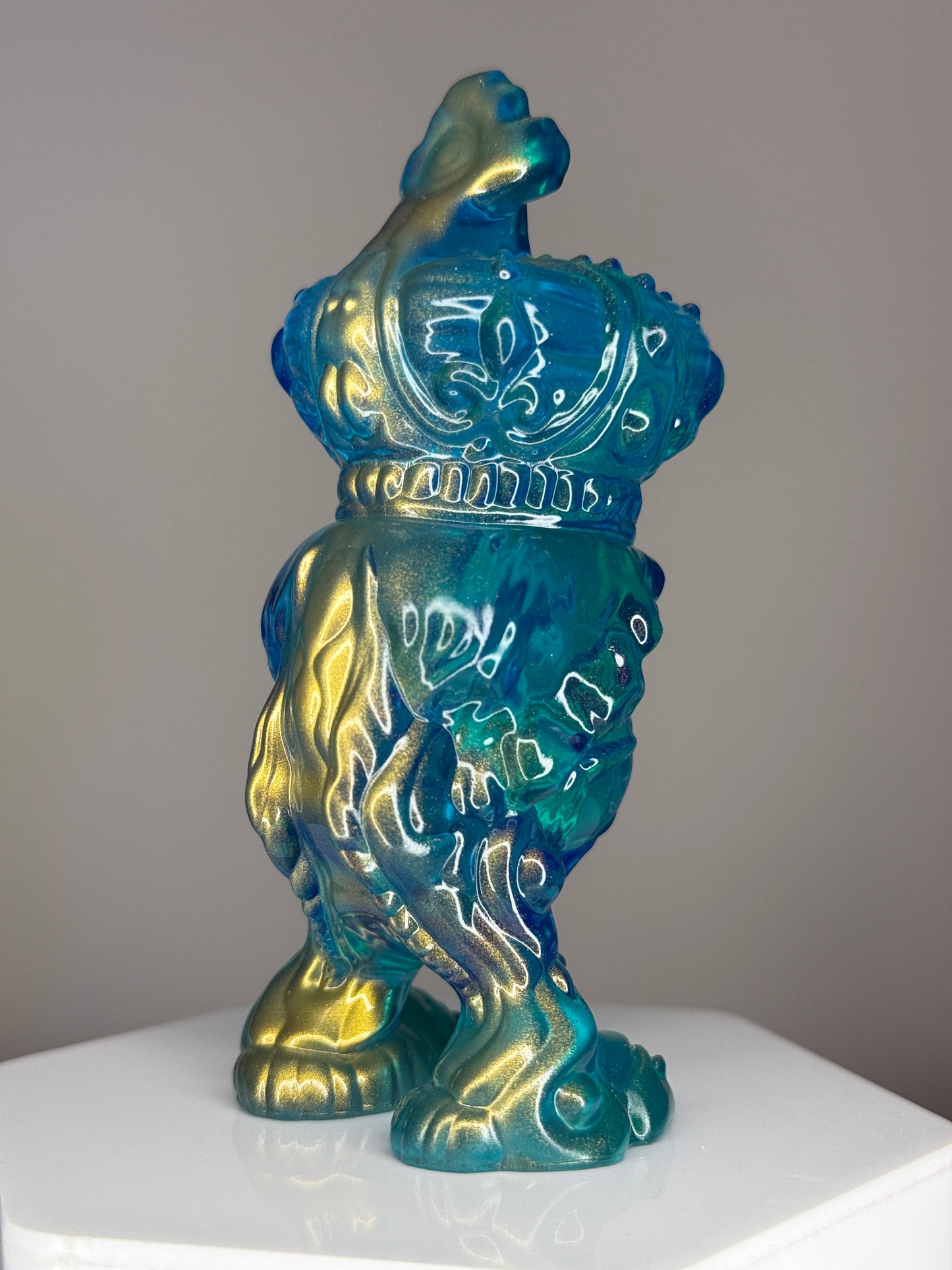 Mecha Faith Hopper: Clear Blue