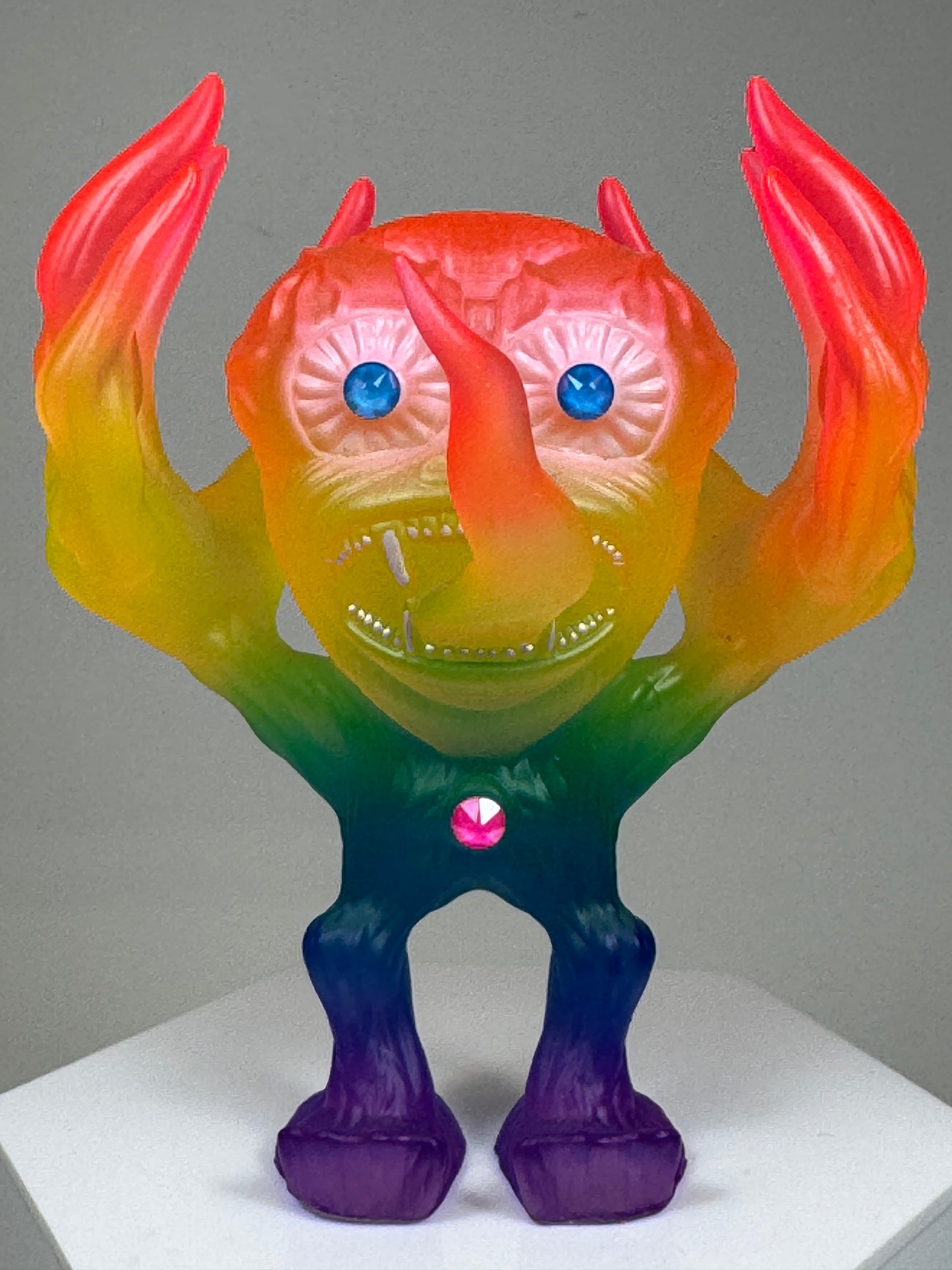 Migraine Ape: Neon Rainbow