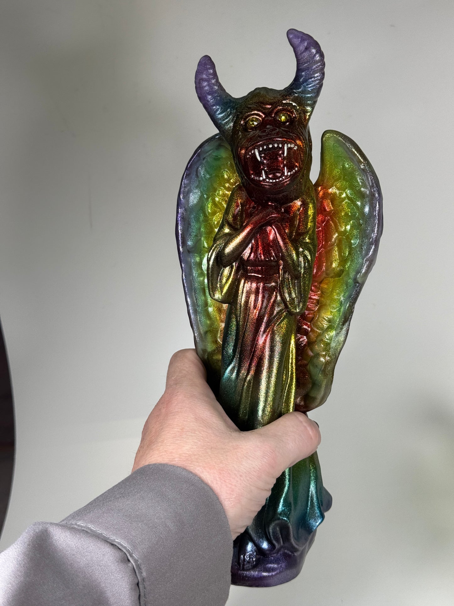 Fallen Angel Ape: XXL Sparkle Rainbow