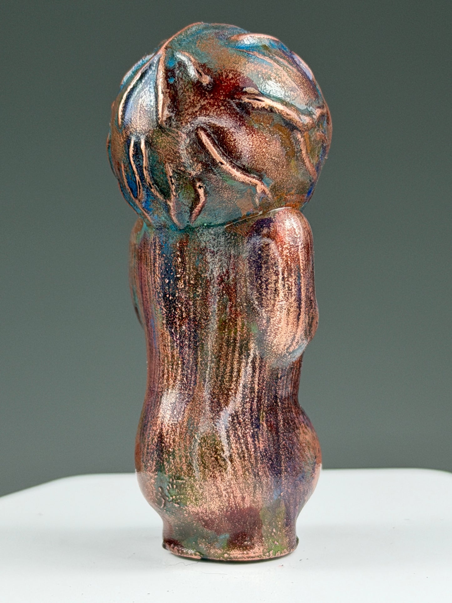 Big Eye Ape: Copper Plated Blink