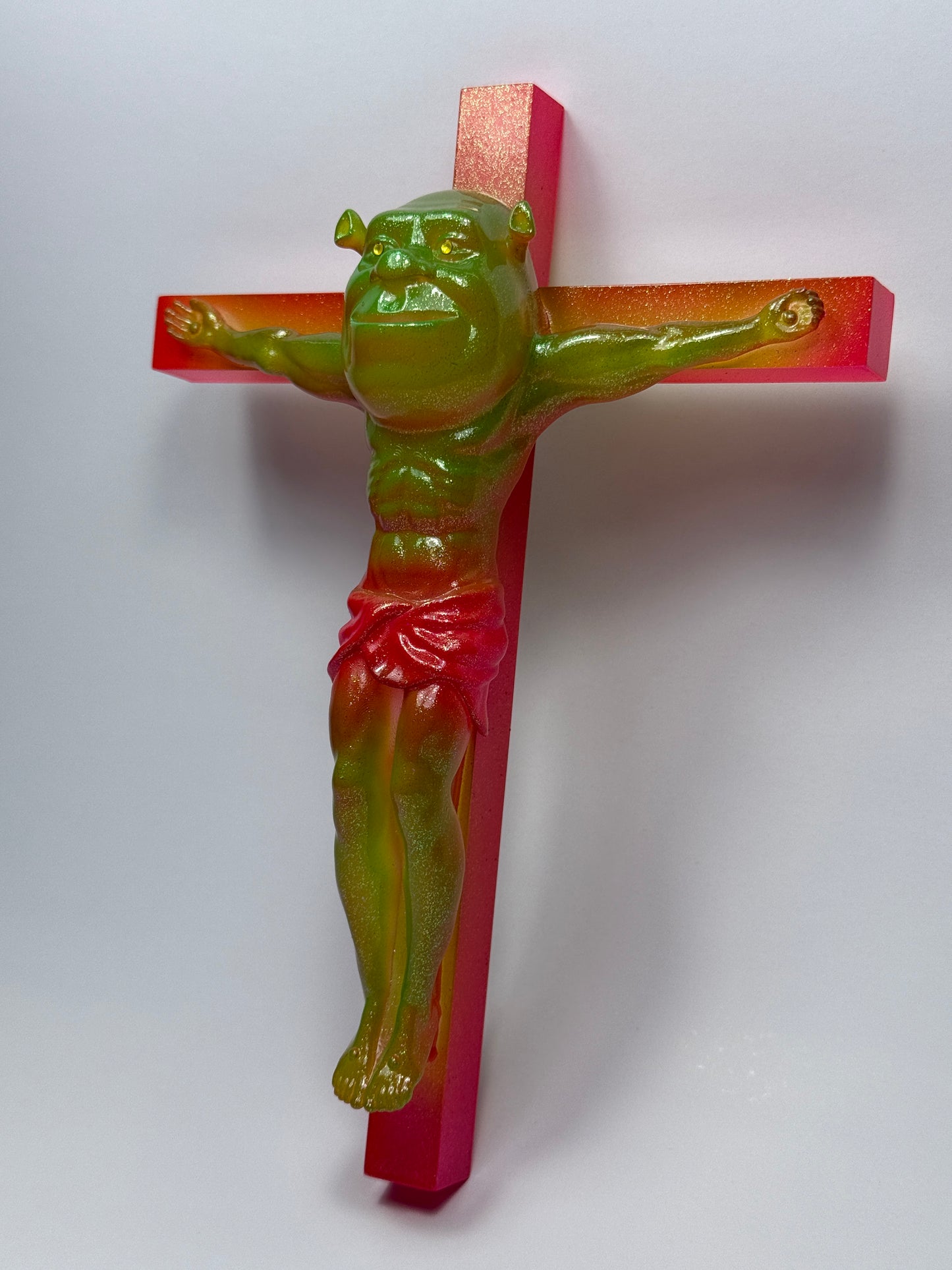 Christ on the Cross but he is a Sherk