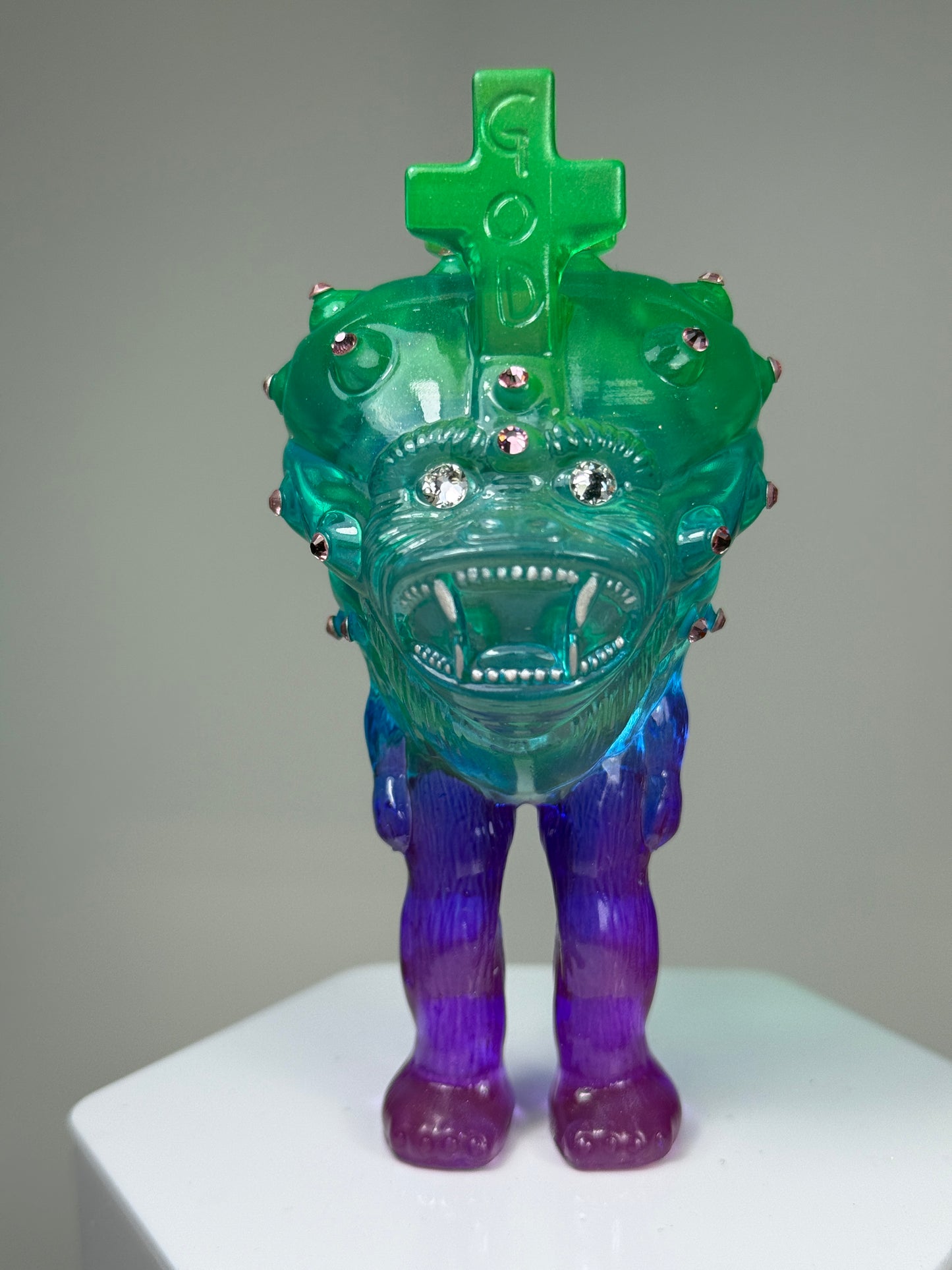 God Junior: Transparent Green/Purple